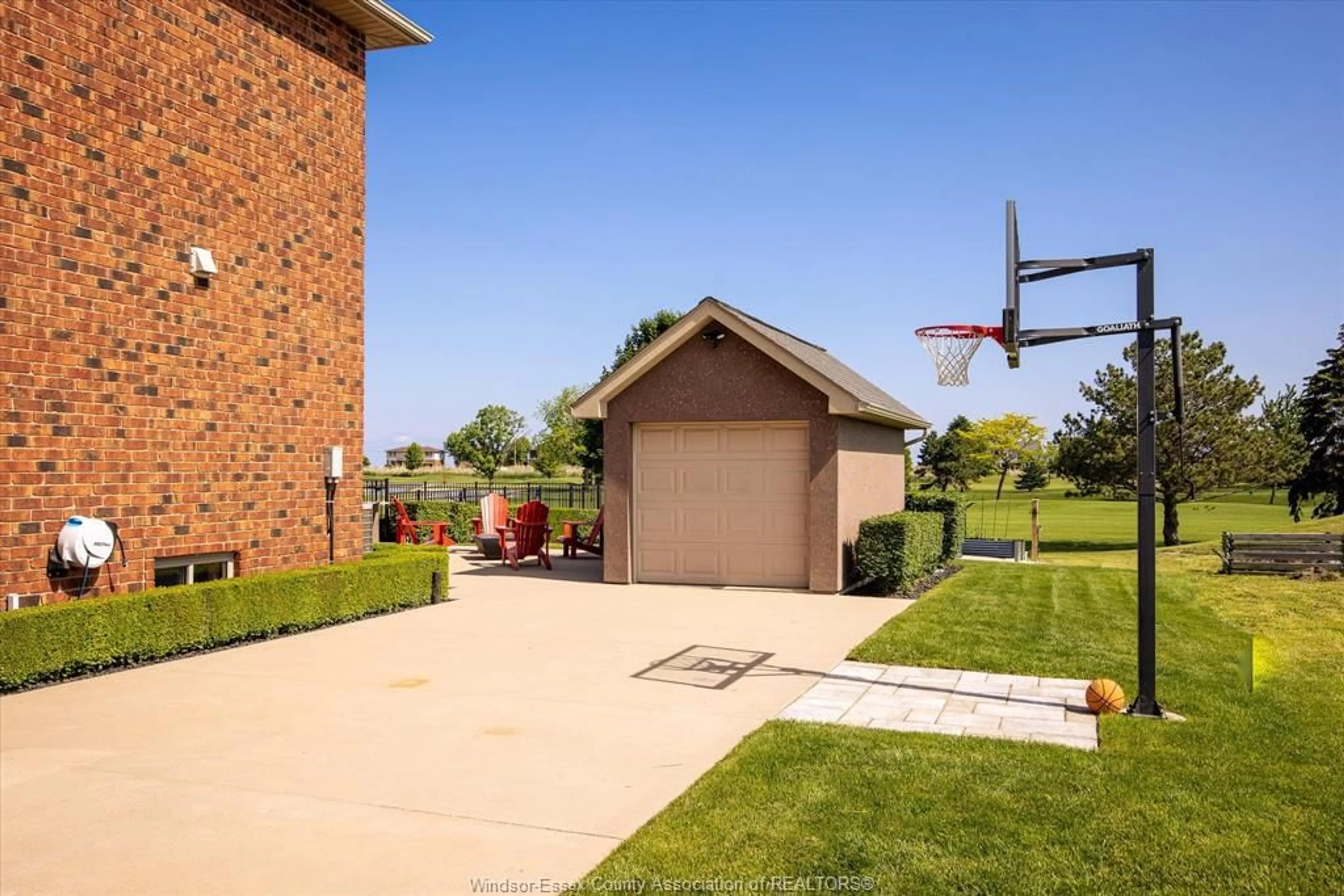 A pic from outside/outdoor area/front of a property/back of a property/a pic from drone, street for 851 COUNTY RD 2, Lakeshore Ontario N8L 1K5