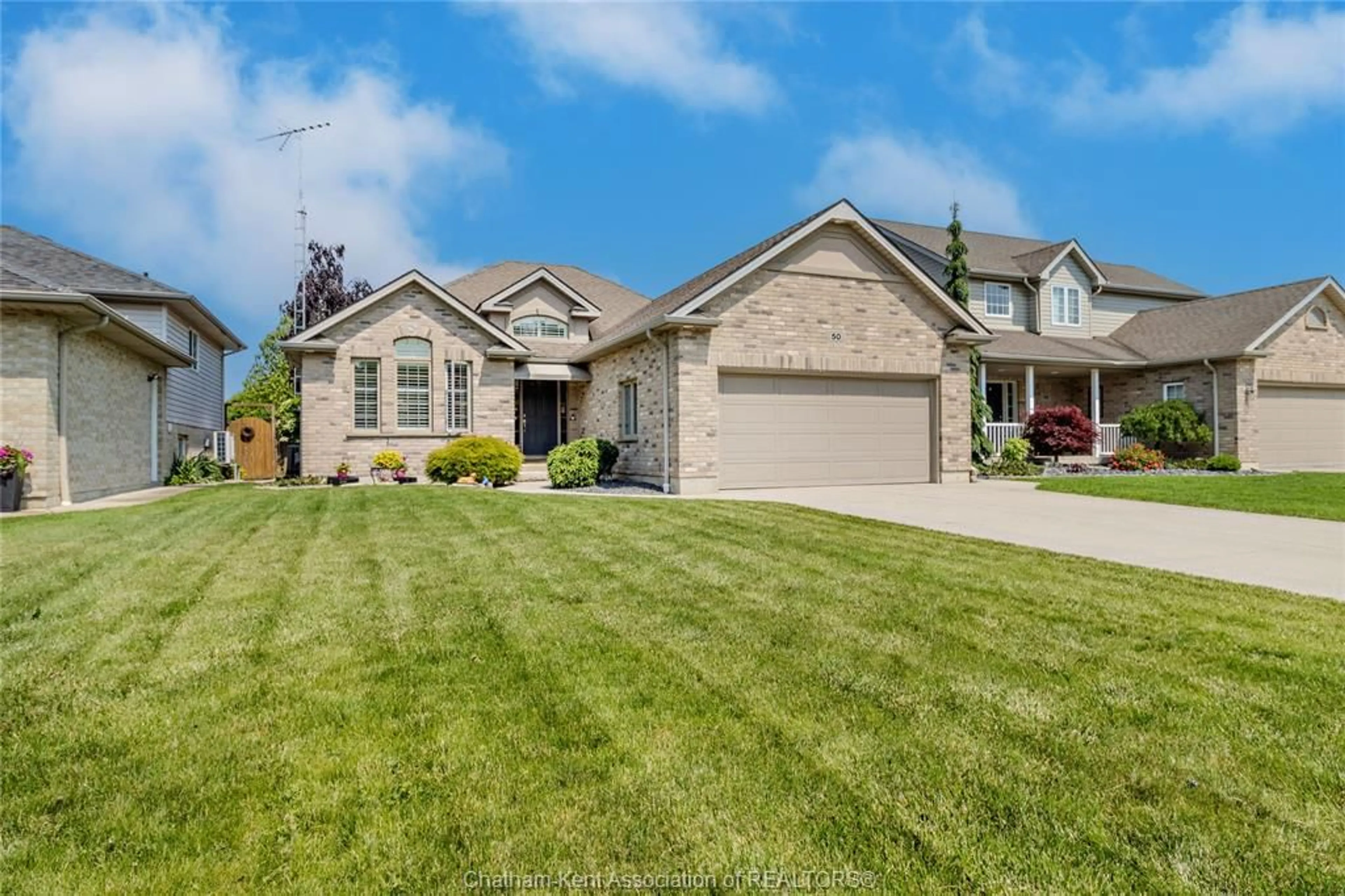 Home with brick exterior material, street for 50 BLOSSOM Pl, Chatham Ontario N7L 5N9