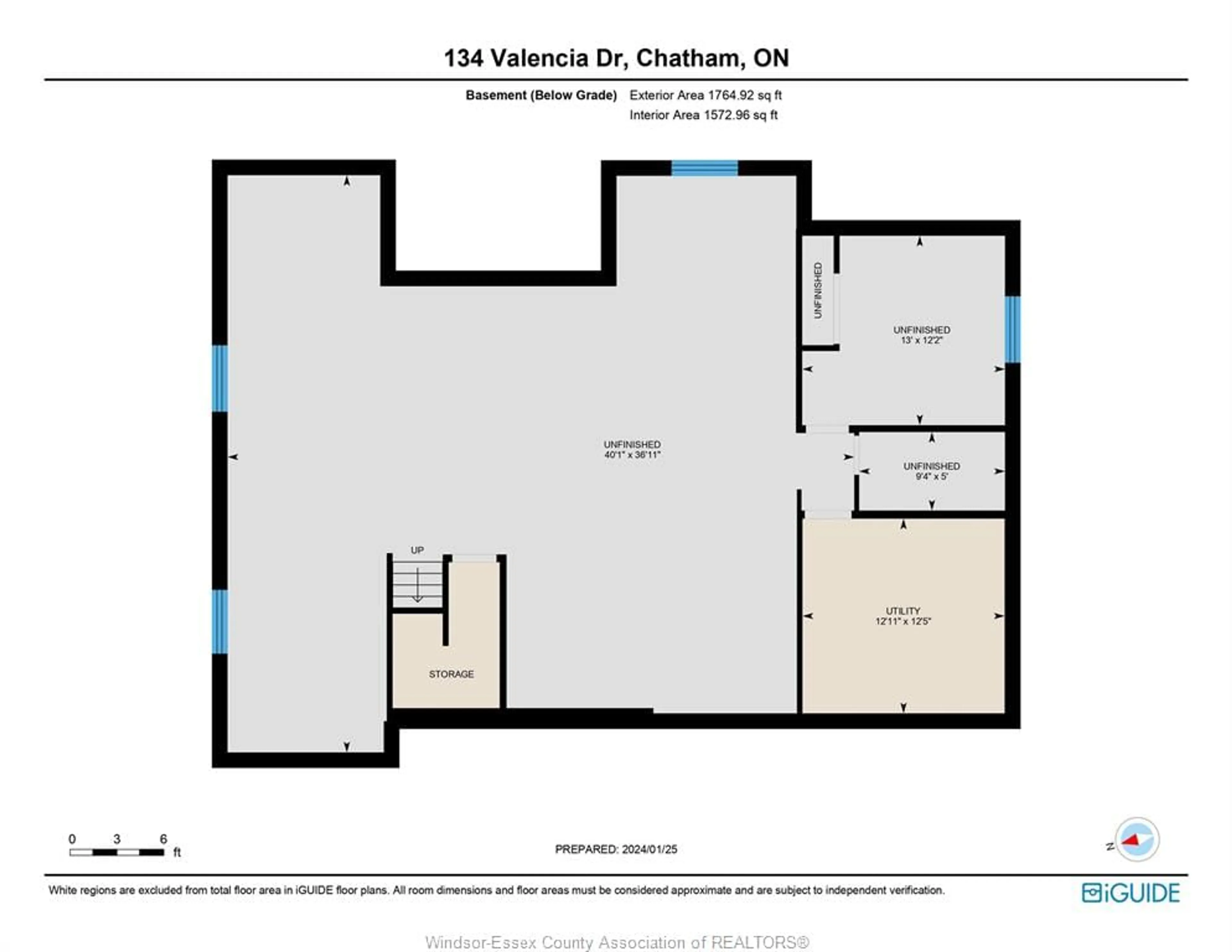 Floor plan for 116 BLOOMINGTON, Chatham Ontario N7L 0H3