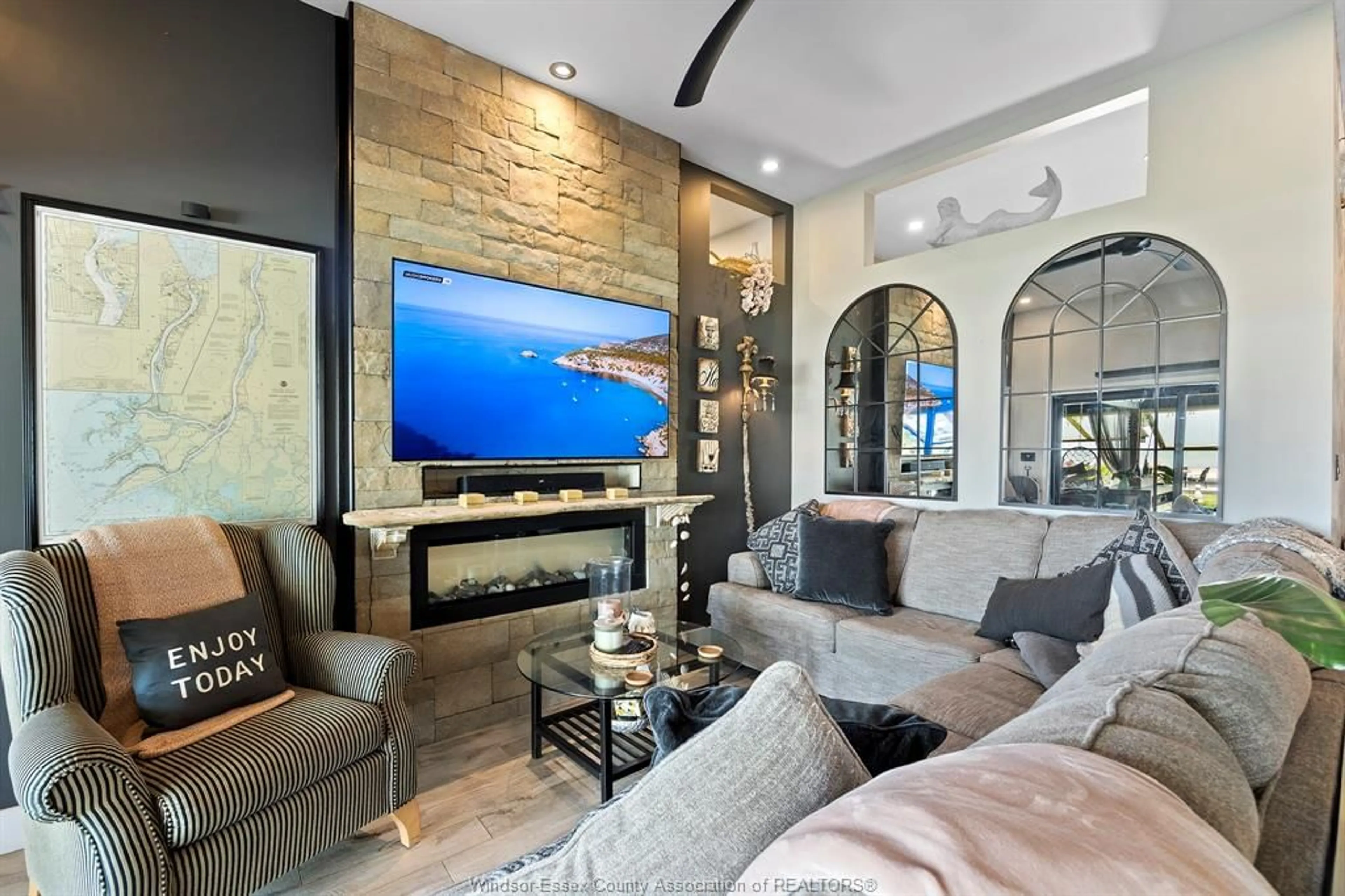 Home theater for 519 LAKEVIEW Dr, Belle River Ontario N0R 1A0