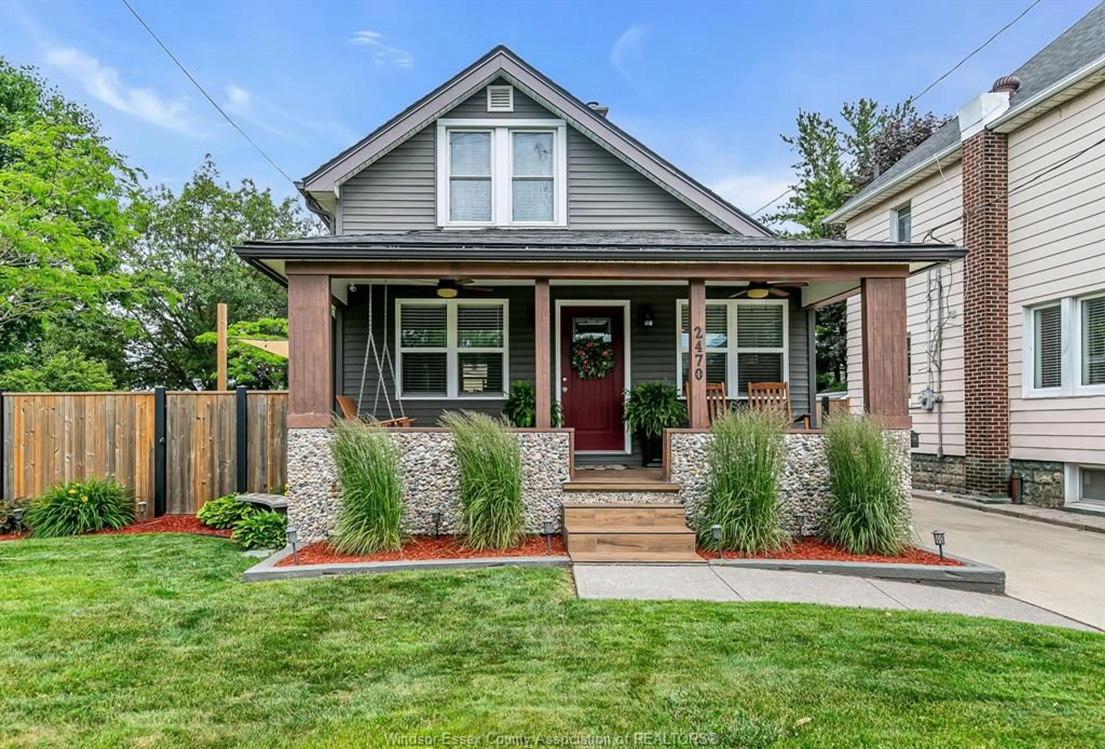 Home with brick exterior material, street for 2470 GRAND MARAIS Rd, Windsor Ontario N9E 1G2