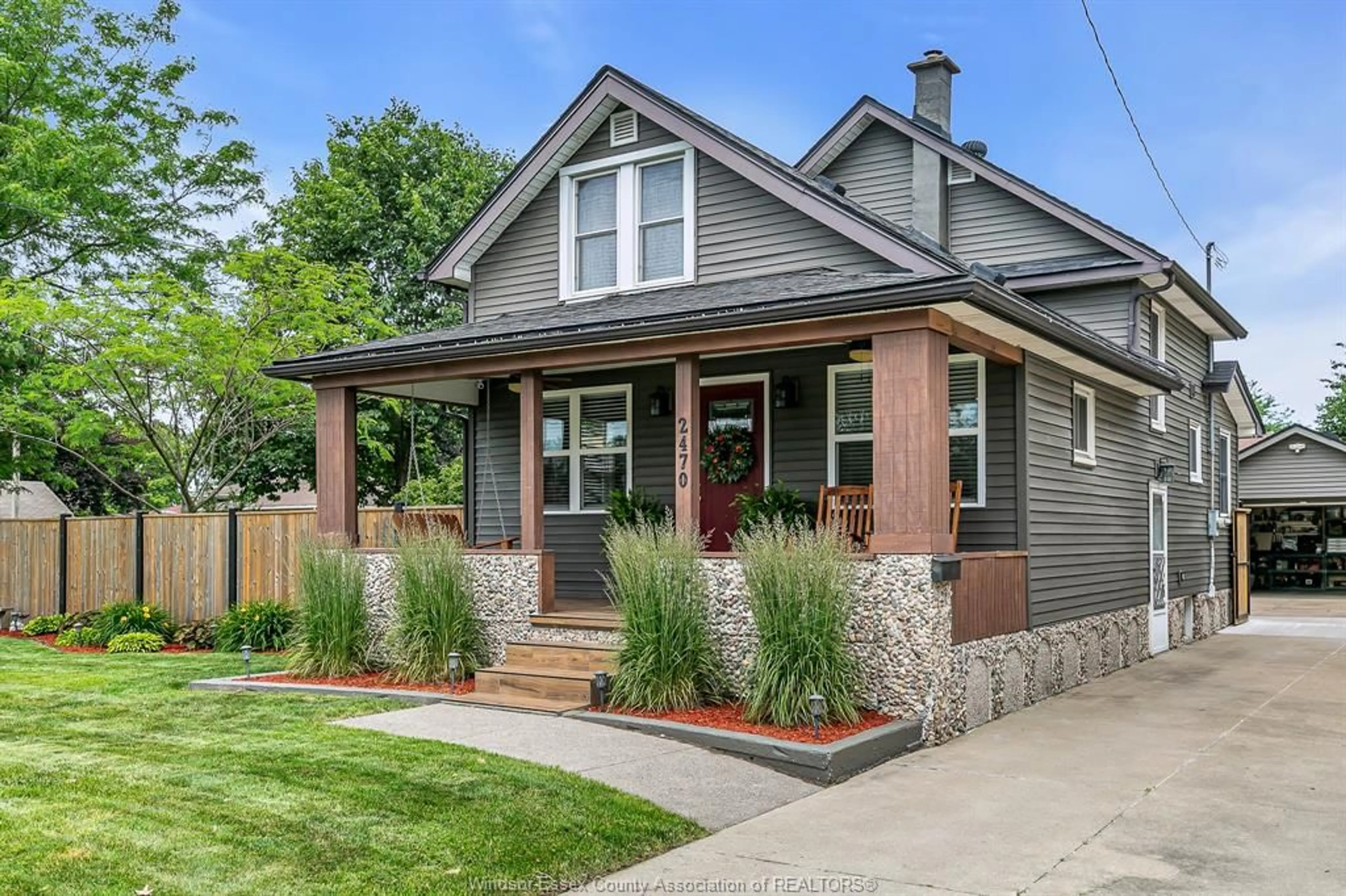Home with brick exterior material, street for 2470 GRAND MARAIS Rd, Windsor Ontario N9E 1G2