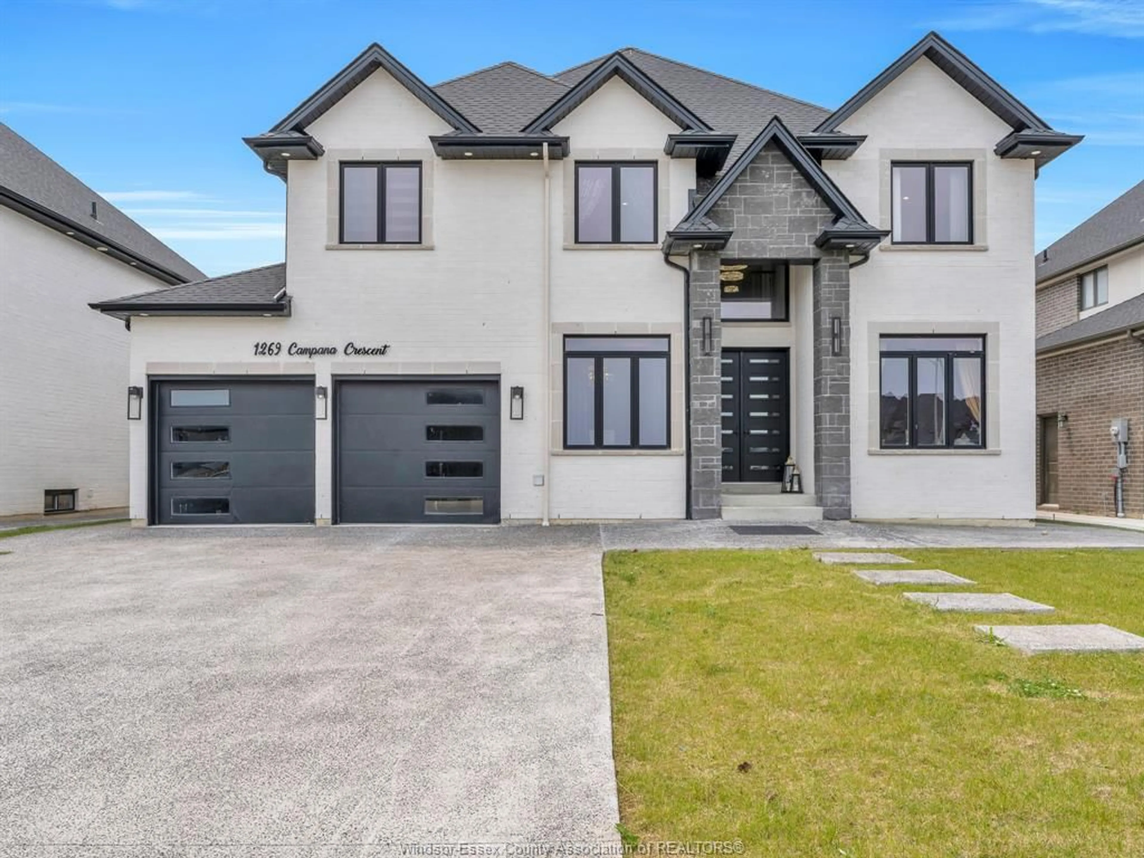 Home with brick exterior material, street for 1269 CAMPANA Cres, Lakeshore Ontario N8L 0K2