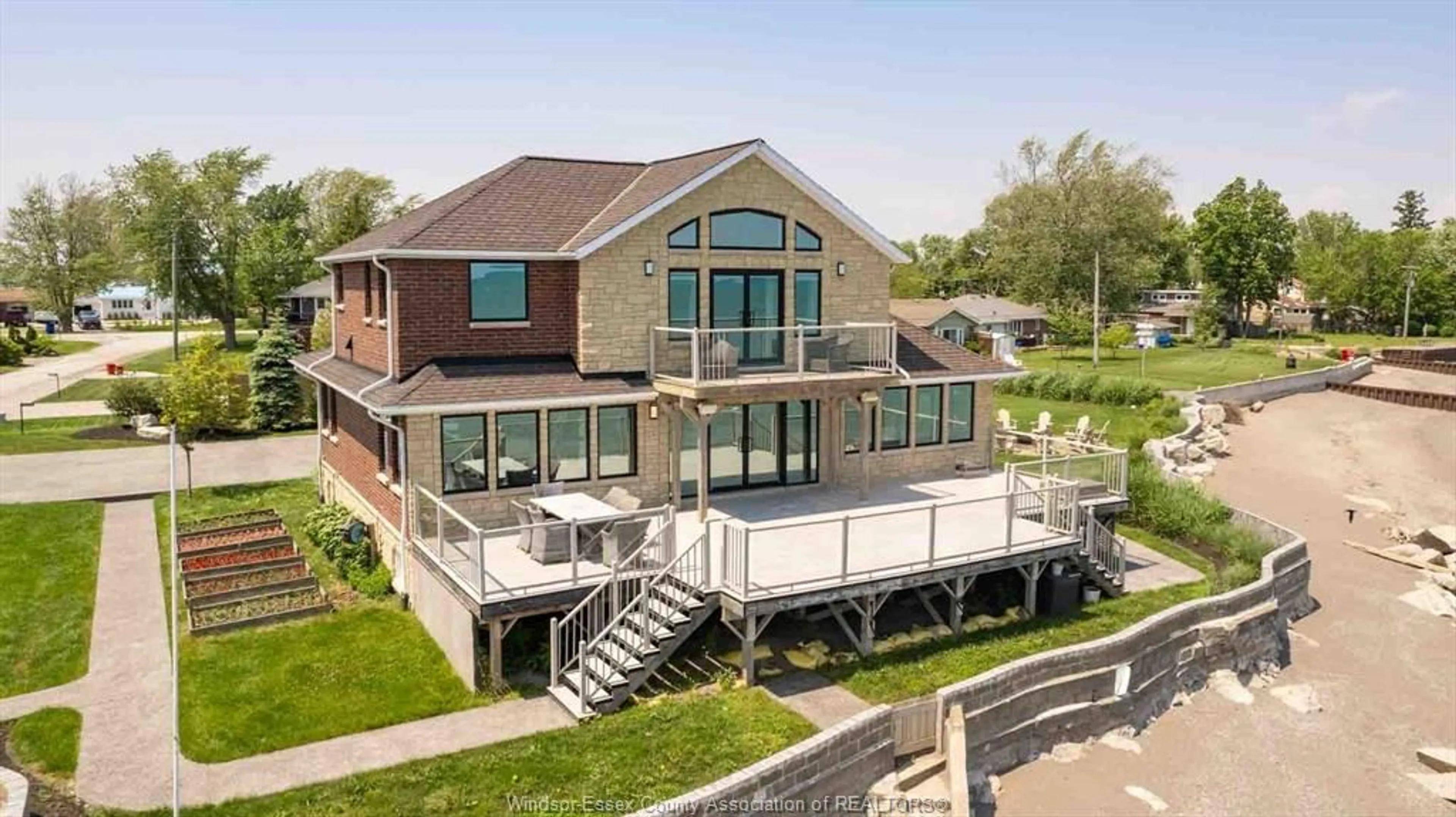 A pic from outside/outdoor area/front of a property/back of a property/a pic from drone, water/lake/river/ocean view for 20939 HICKORY, Wheatley Ontario N0P 2P0