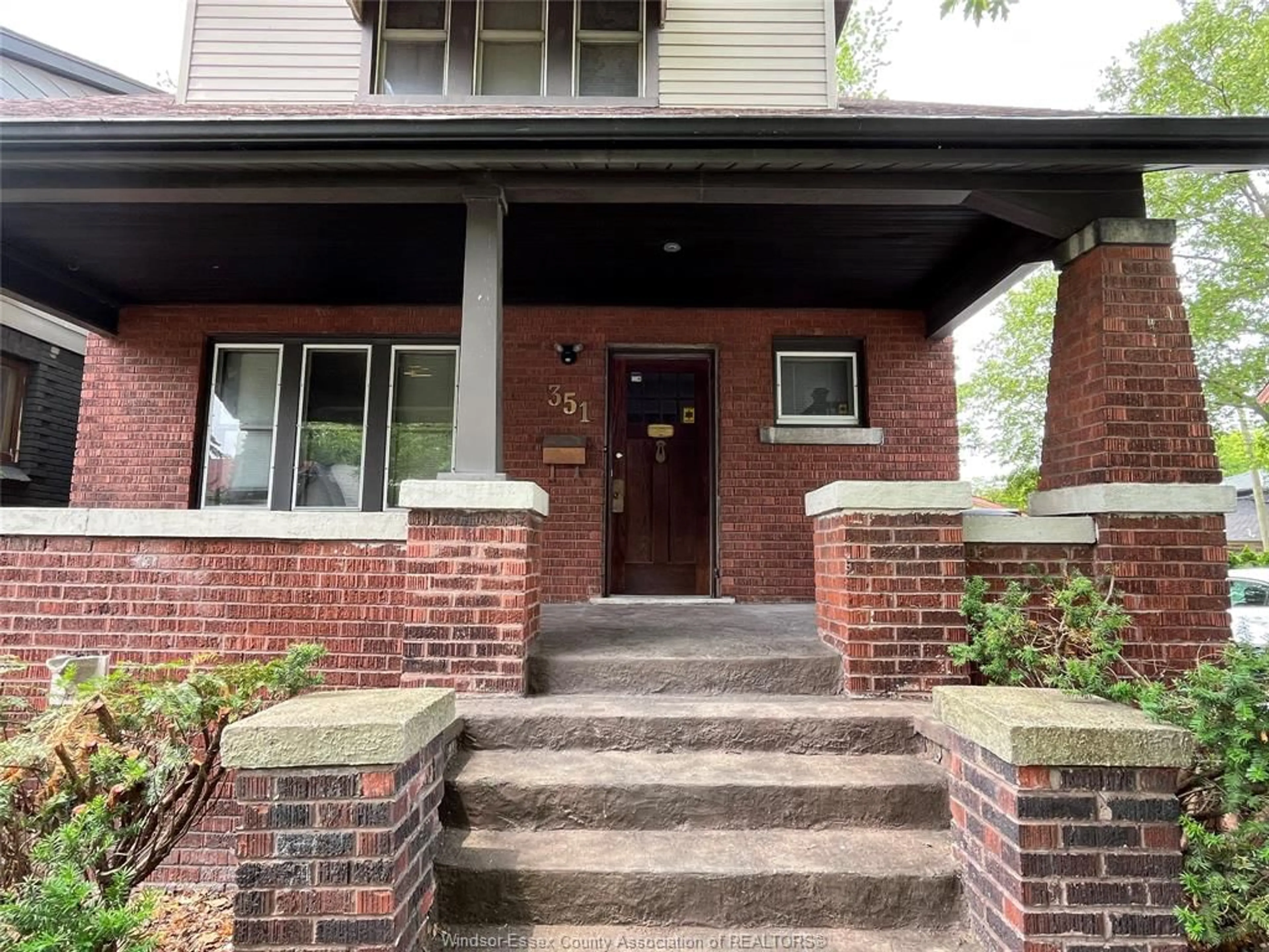Home with brick exterior material, street for 351 RANDOLPH Ave, Windsor Ontario N9B 2T4