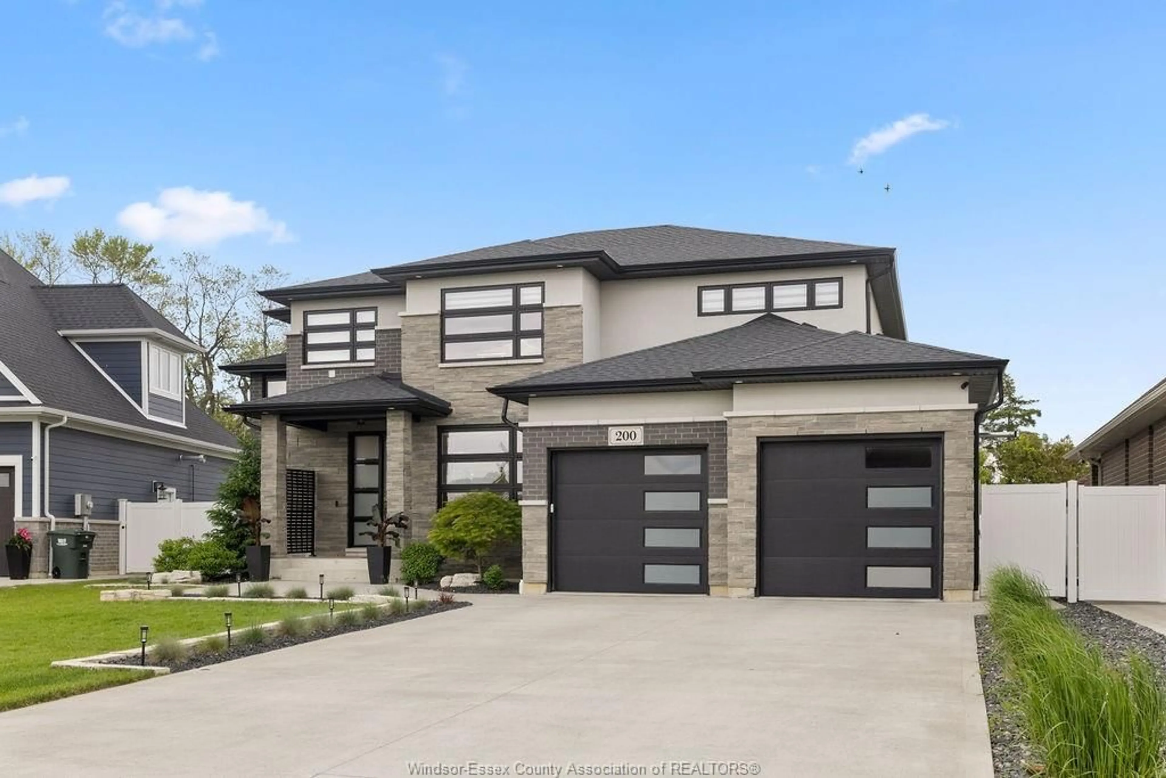 Home with vinyl exterior material, street for 200 RAFIH Cres, Lakeshore Ontario N8L 1A5