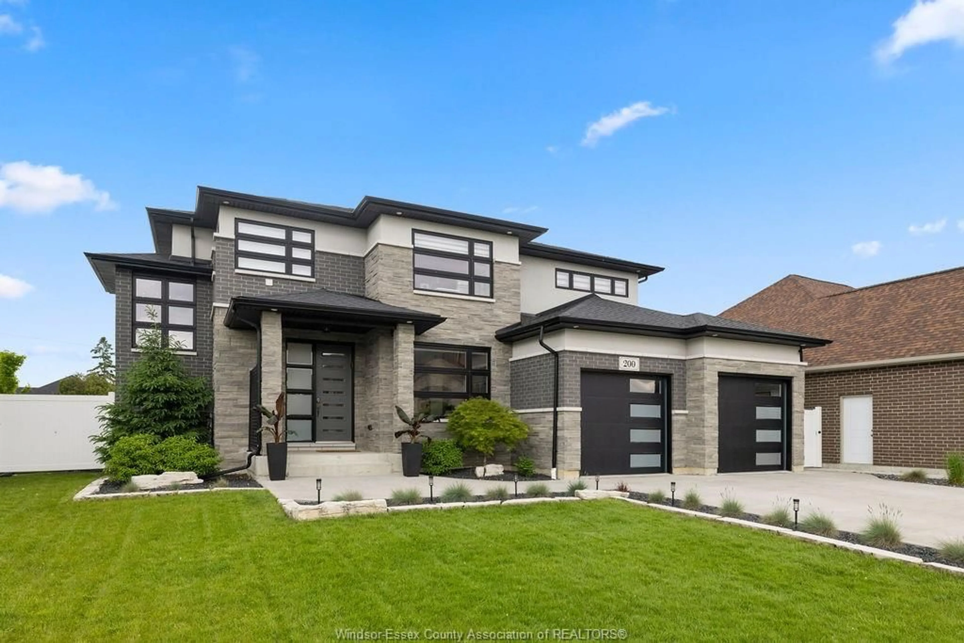 Home with brick exterior material, street for 200 RAFIH Cres, Lakeshore Ontario N8L 1A5
