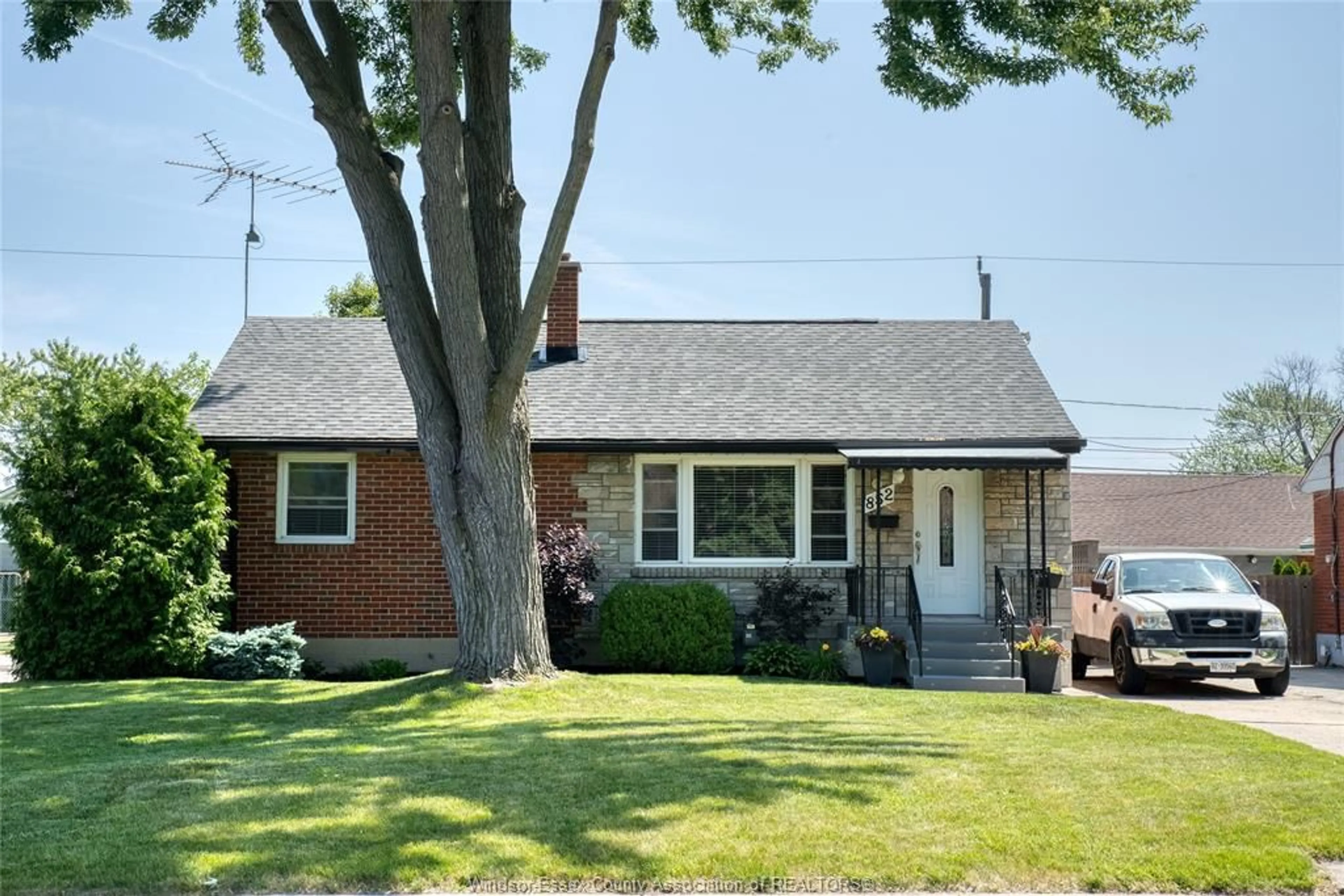Home with brick exterior material, street for 852 LAPORTE Ave, Windsor Ontario N8S 3R4