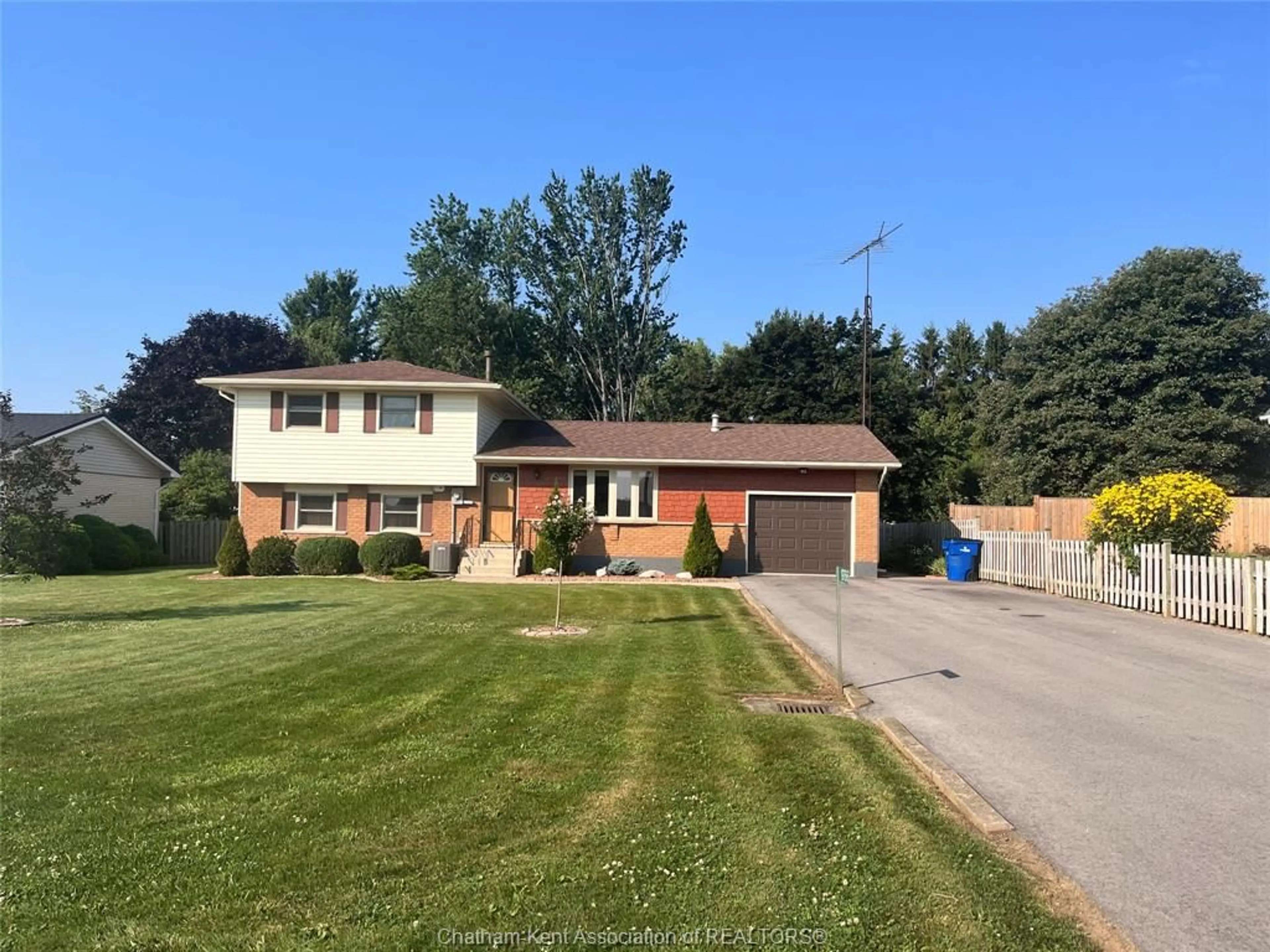 A pic from outside/outdoor area/front of a property/back of a property/a pic from drone, street for 19766 Four Rod Rd, Dealtown Ontario N0P 1A0