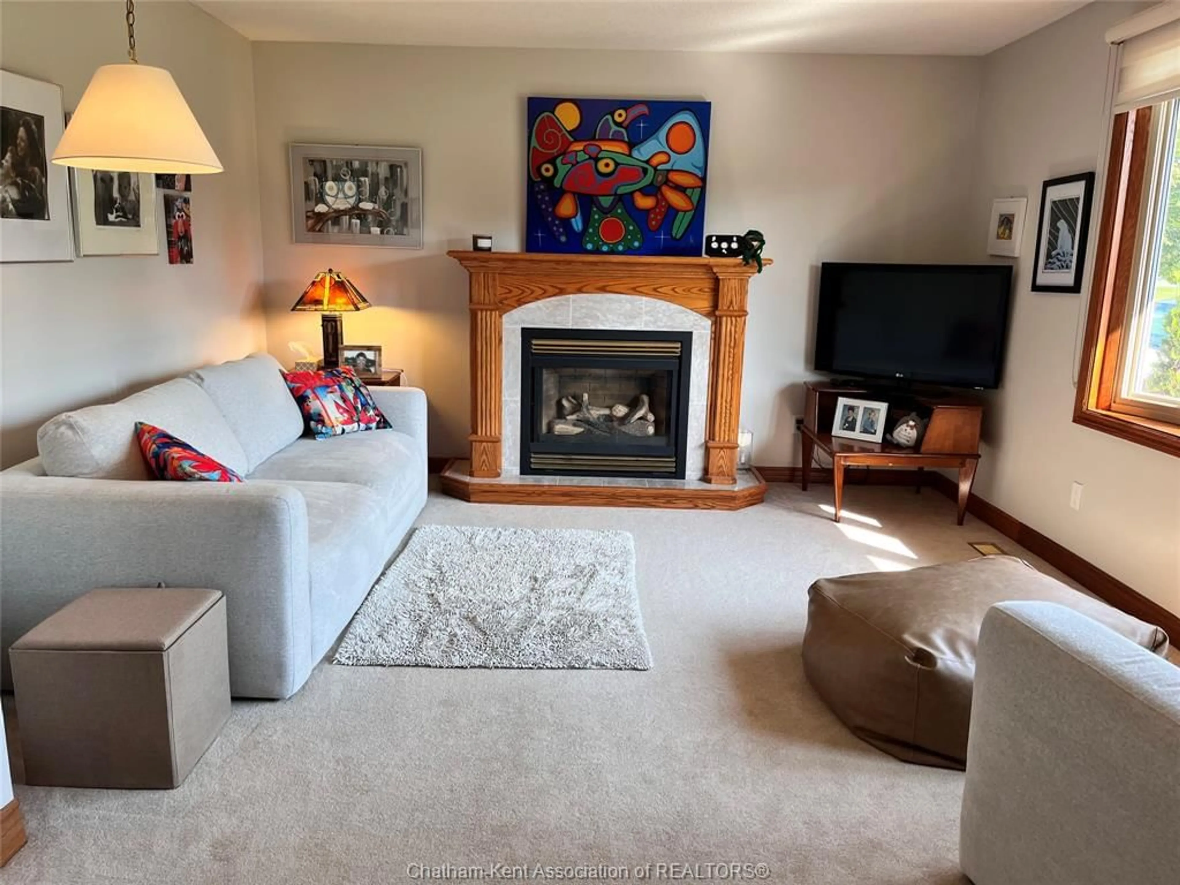 Living room with furniture, unknown for 19766 Four Rod Rd, Dealtown Ontario N0P 1A0