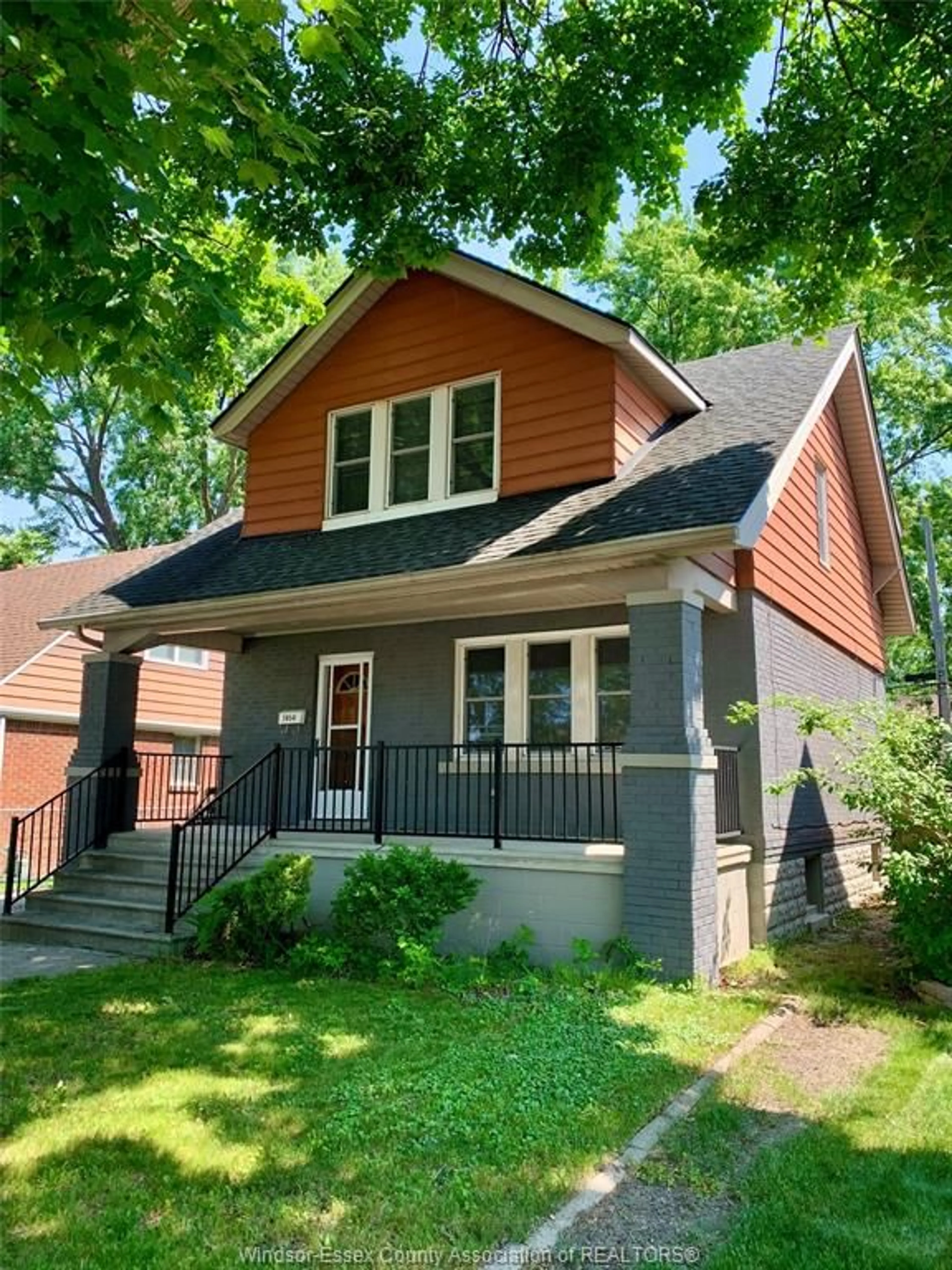 Home with brick exterior material, street for 1454 PILLETTE Rd, Windsor Ontario N8Y 3C1