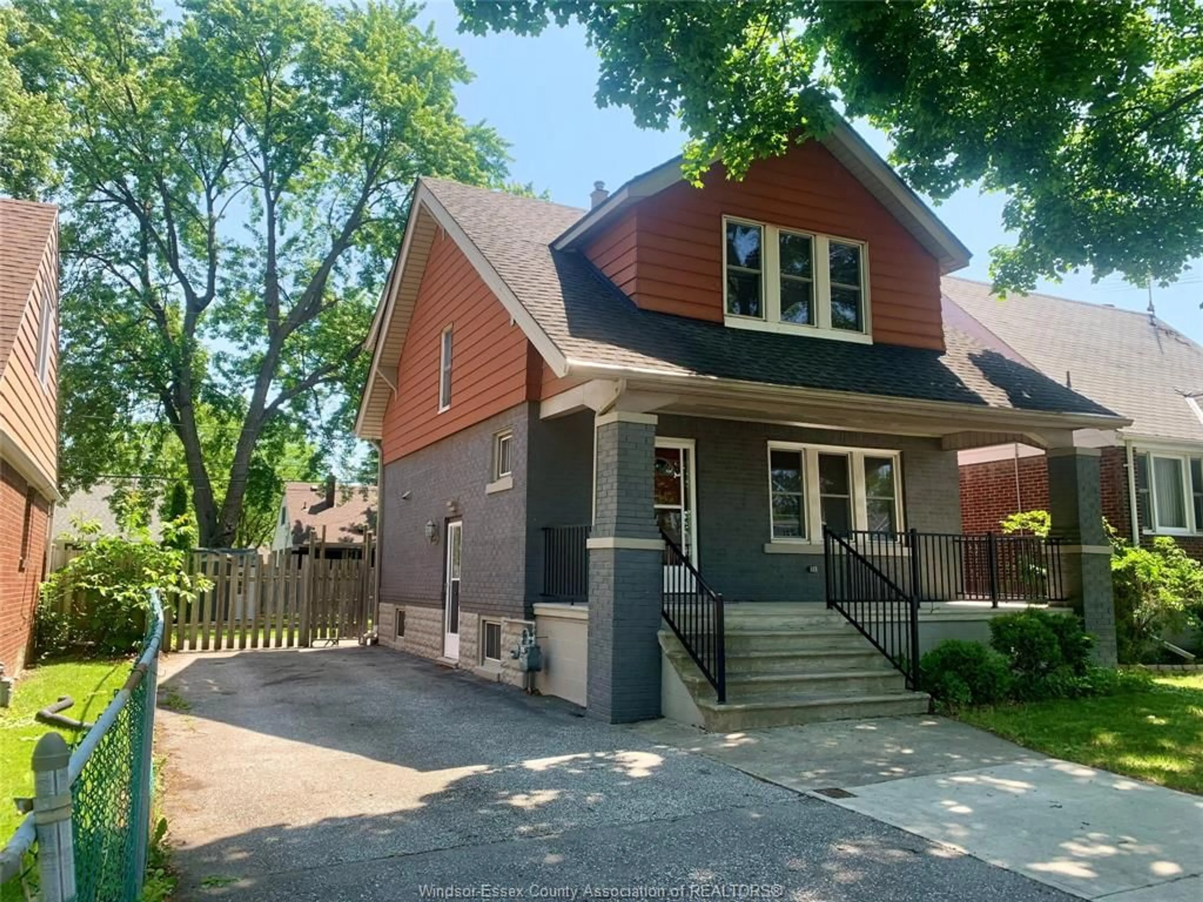 Home with brick exterior material, street for 1454 PILLETTE Rd, Windsor Ontario N8Y 3C1