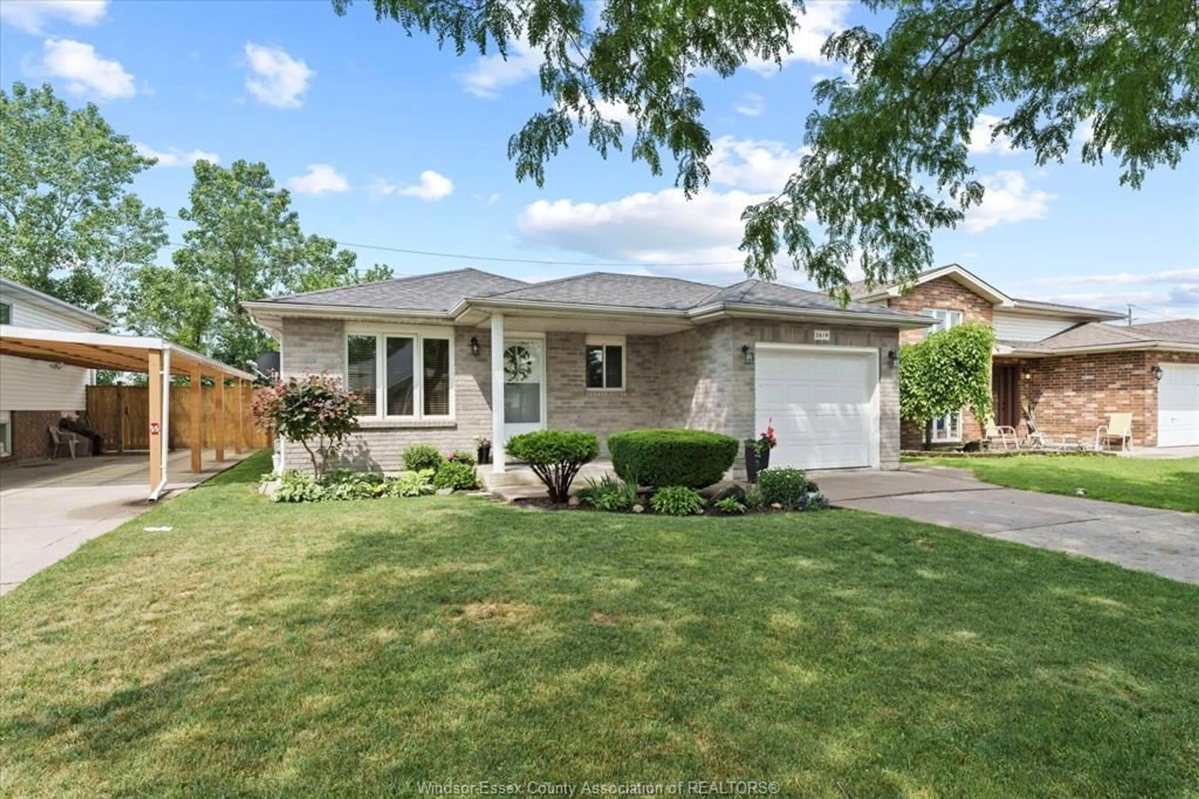 Home with brick exterior material, street for 2619 Gem Ave, Windsor Ontario N8W 5N5