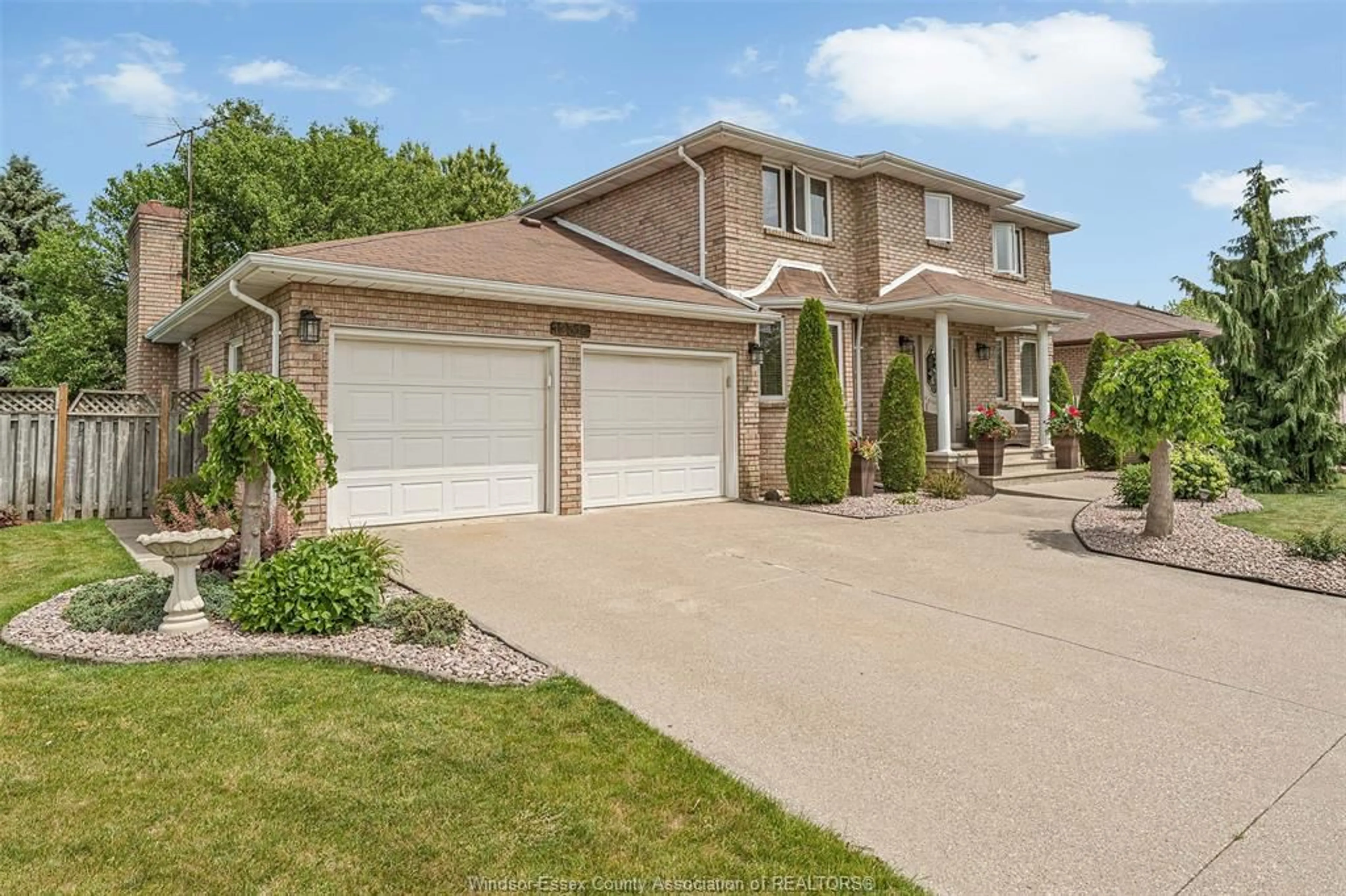 Home with brick exterior material, street for 12314 FUNARO Cres, Tecumseh Ontario N9K 1B2