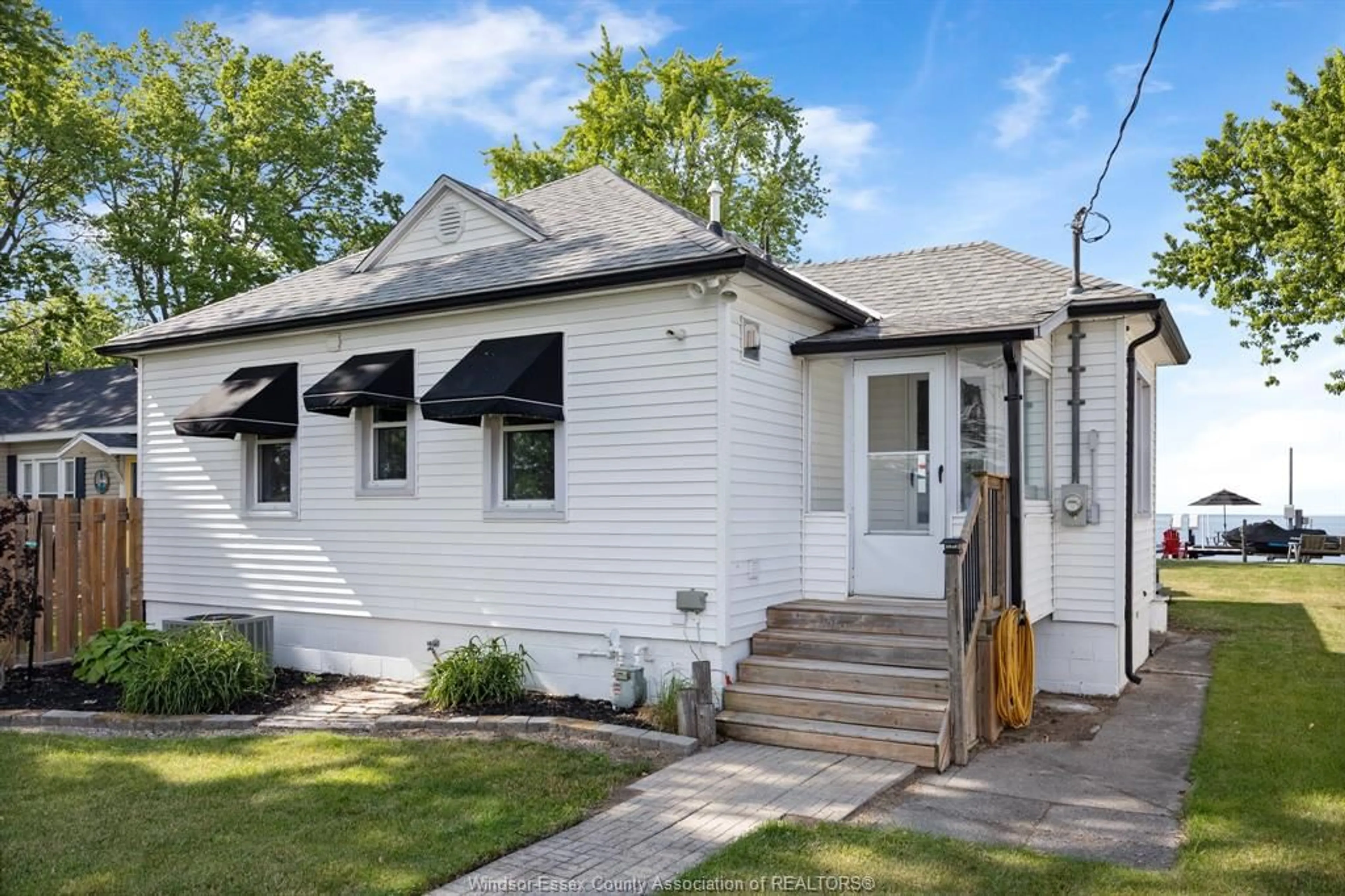 Home with vinyl exterior material, street for 10108 ST. CLAIR Rd, Stoney Point Ontario N0R 1N0