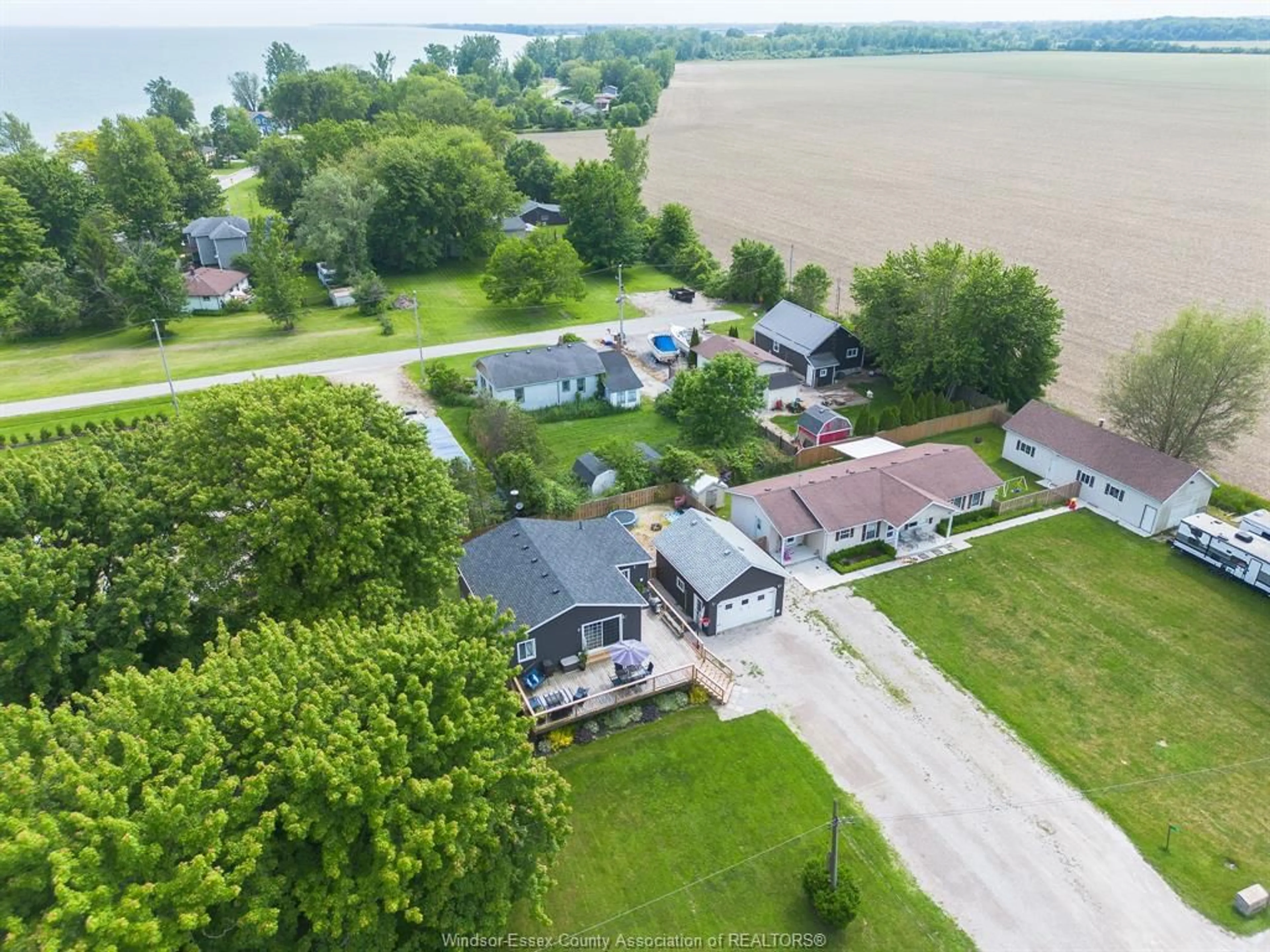 A pic from outside/outdoor area/front of a property/back of a property/a pic from drone, unknown for 14 Patricia, Wheatley Ontario N0P 2P0