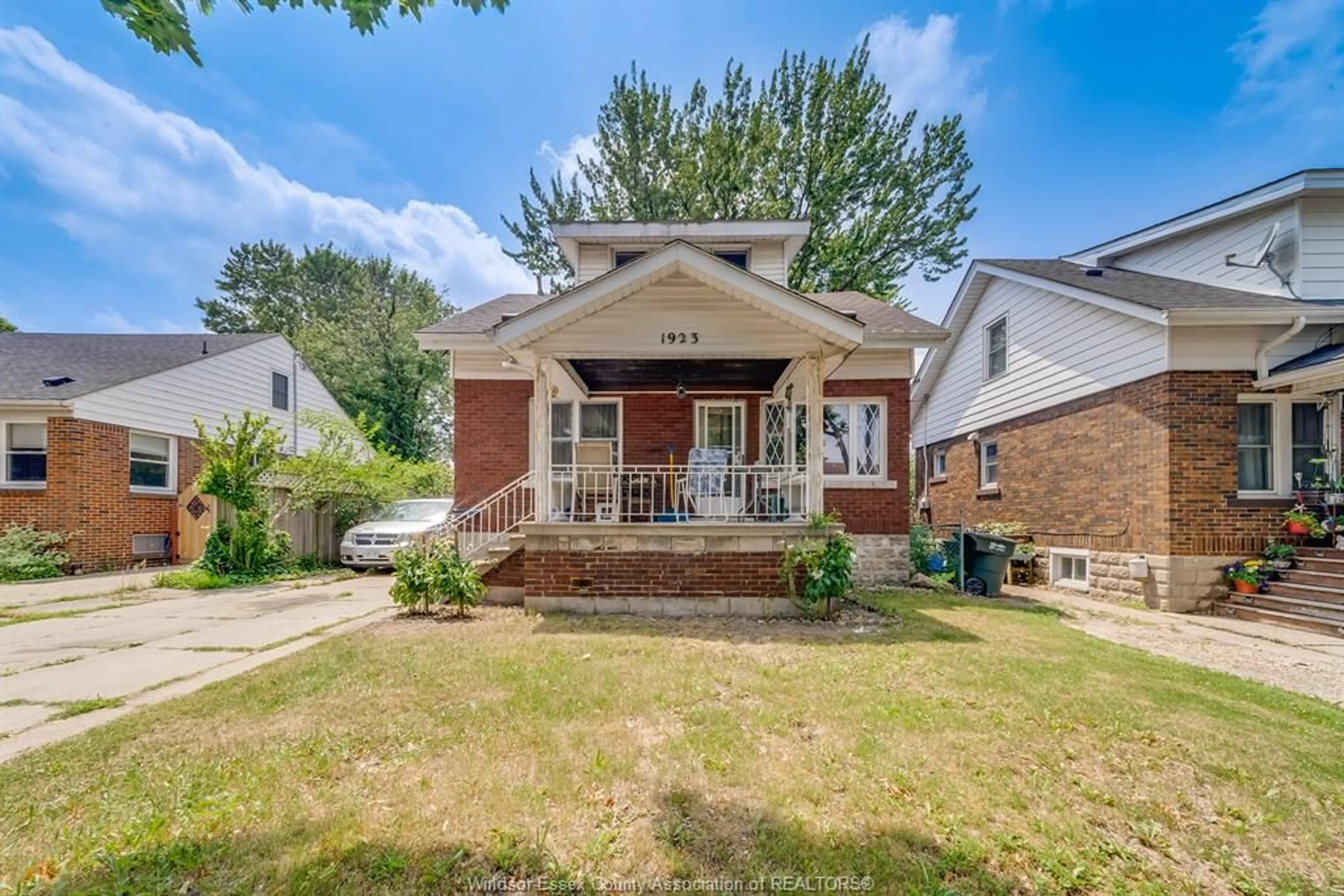 Home with brick exterior material, street for 1923 GEORGE Ave, Windsor Ontario N8W 4M2