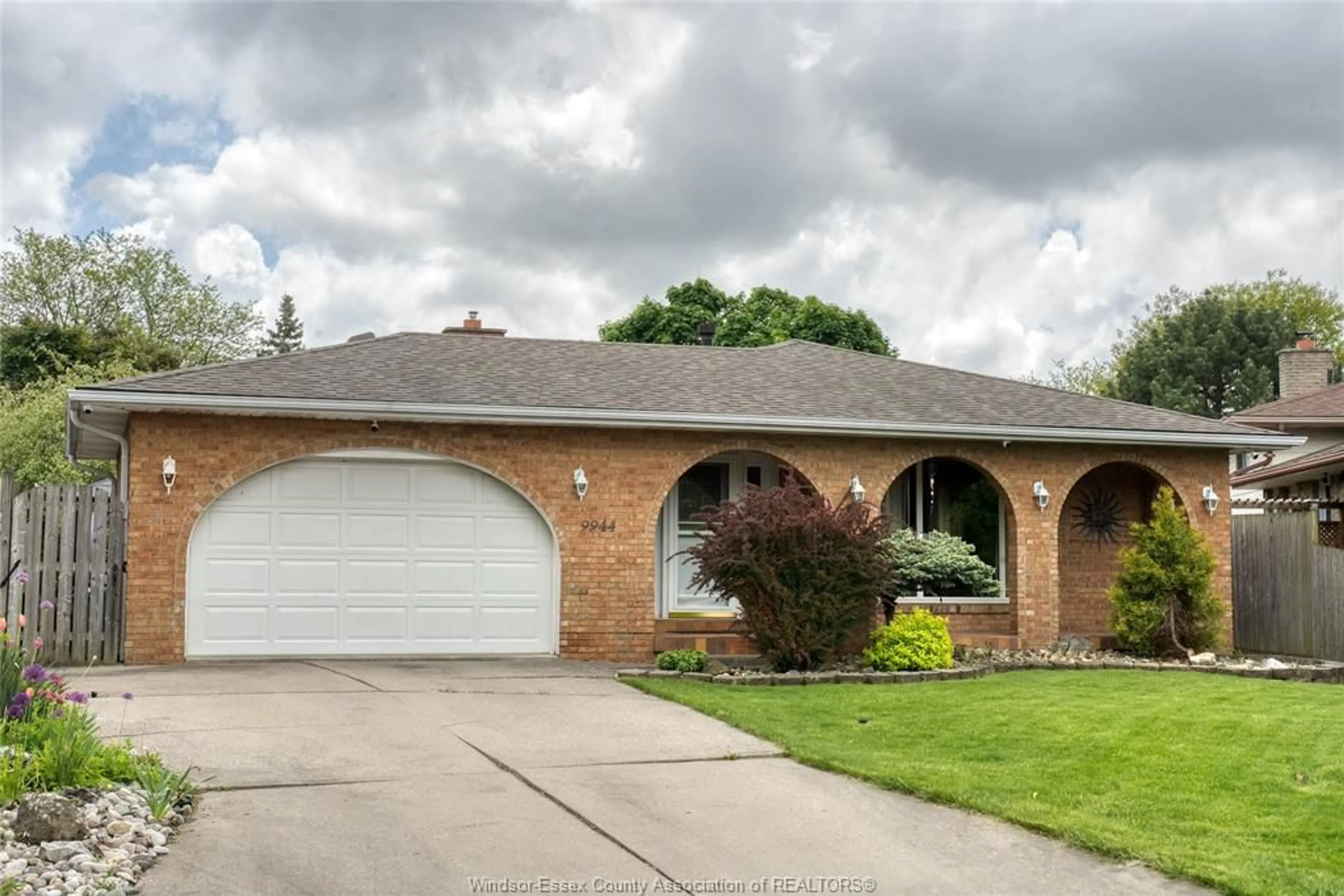 Home with brick exterior material, street for 9944 HOLLY Cres, Windsor Ontario N9V 2R8