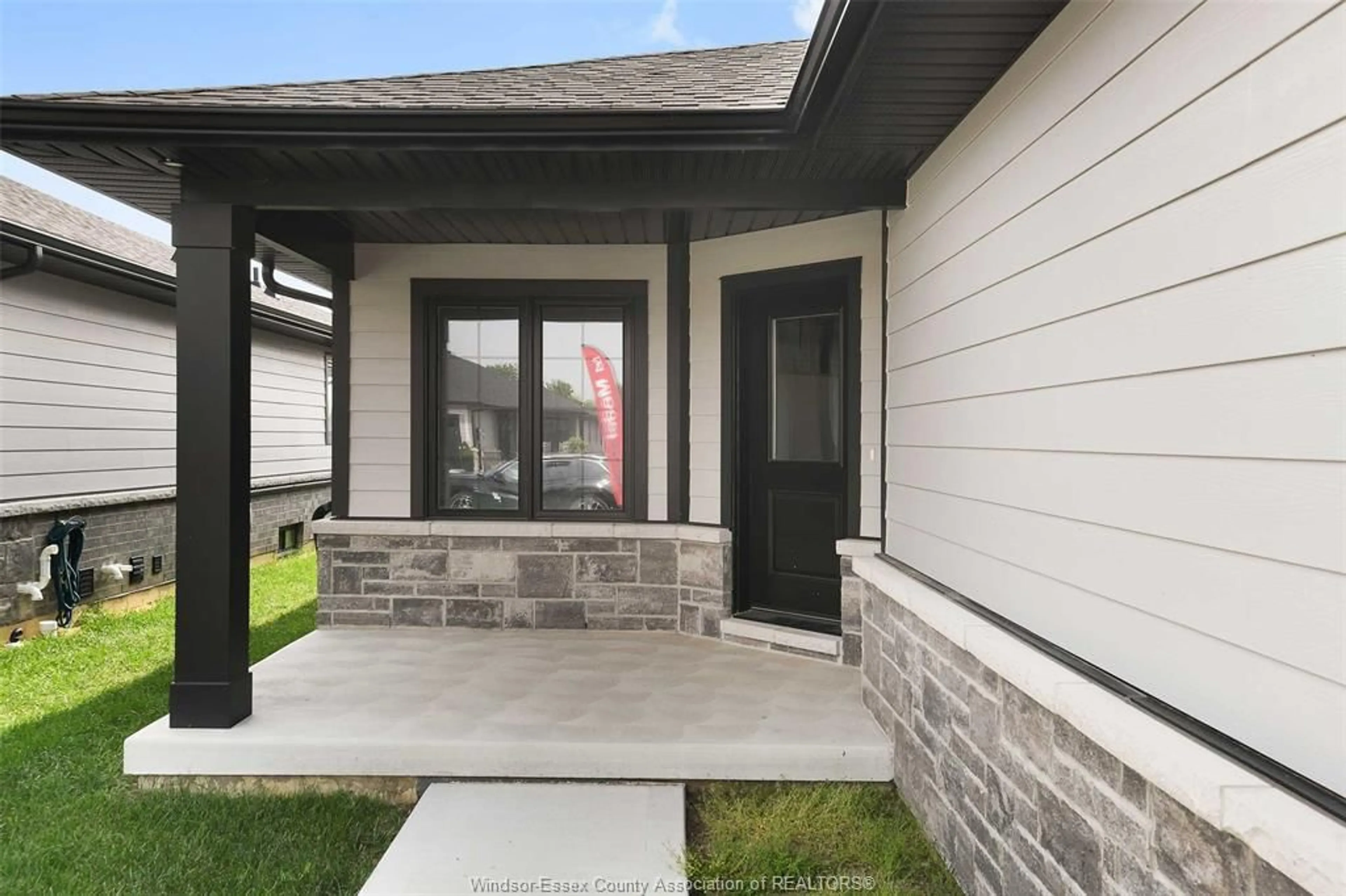 Home with vinyl exterior material, street for 64 JEWEL St, Harrow Ontario N0R 1G0