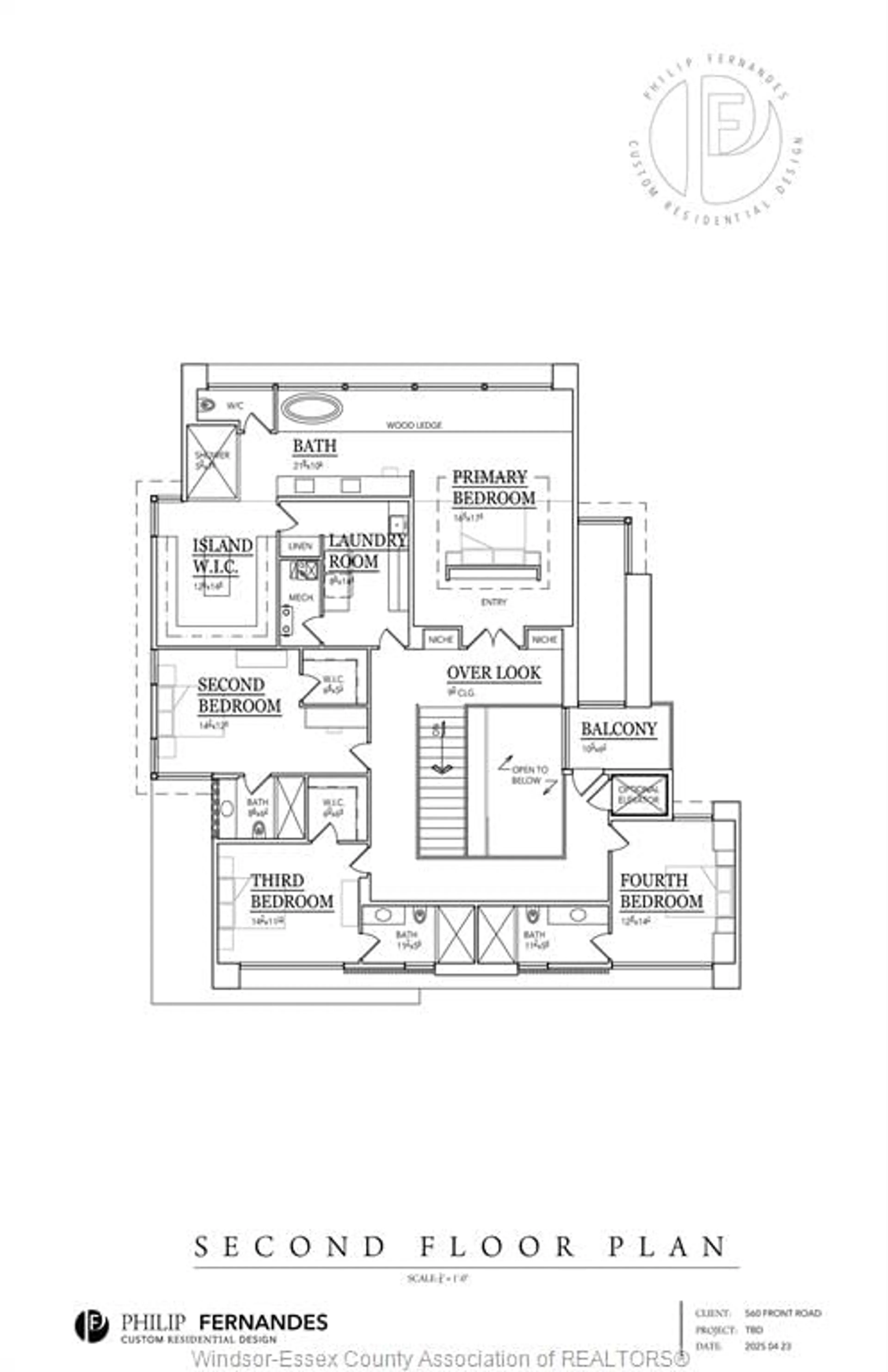 Floor plan for V/L FRONT Rd, Amherstburg Ontario N9V 2V7