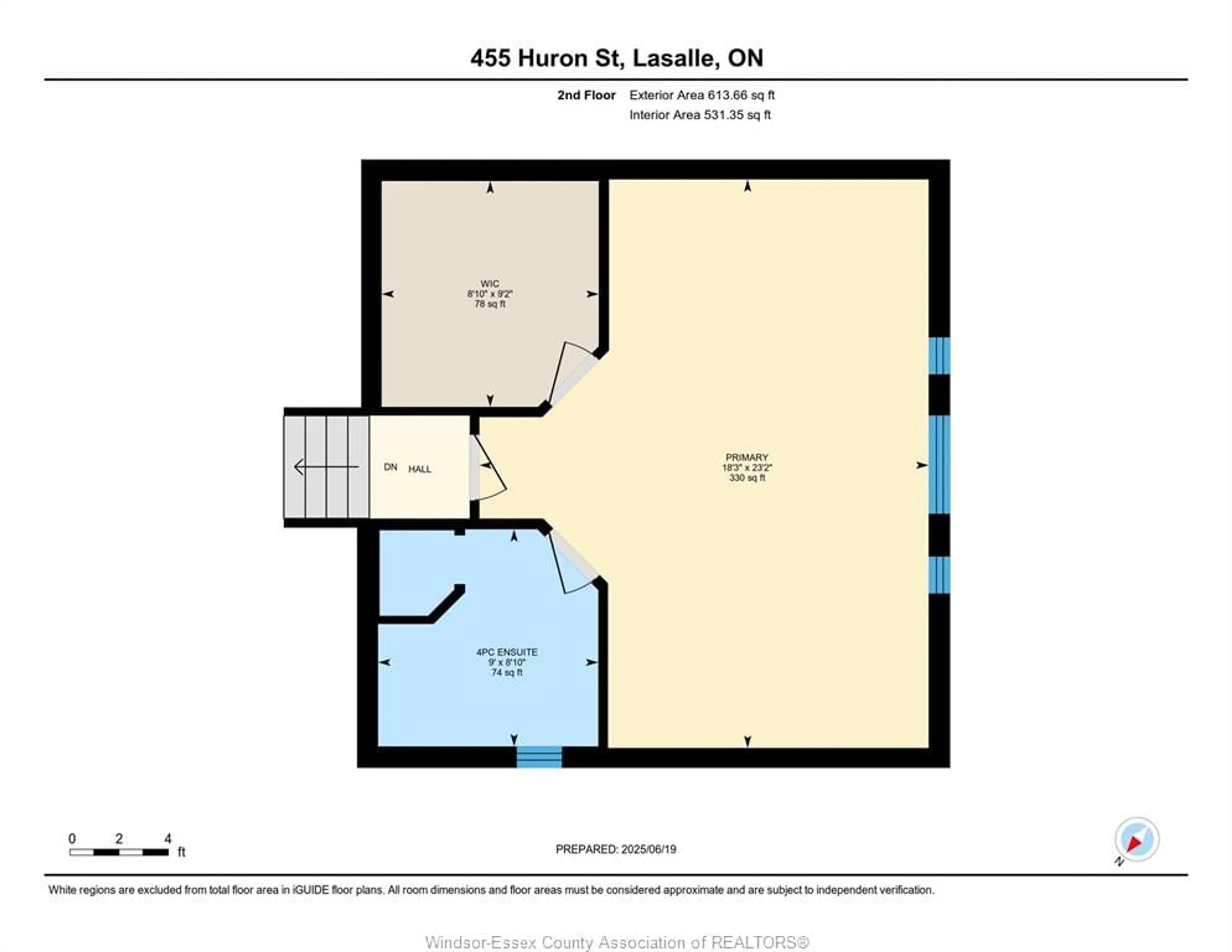 Floor plan for 455 HURON, LaSalle Ontario N9J 1J7