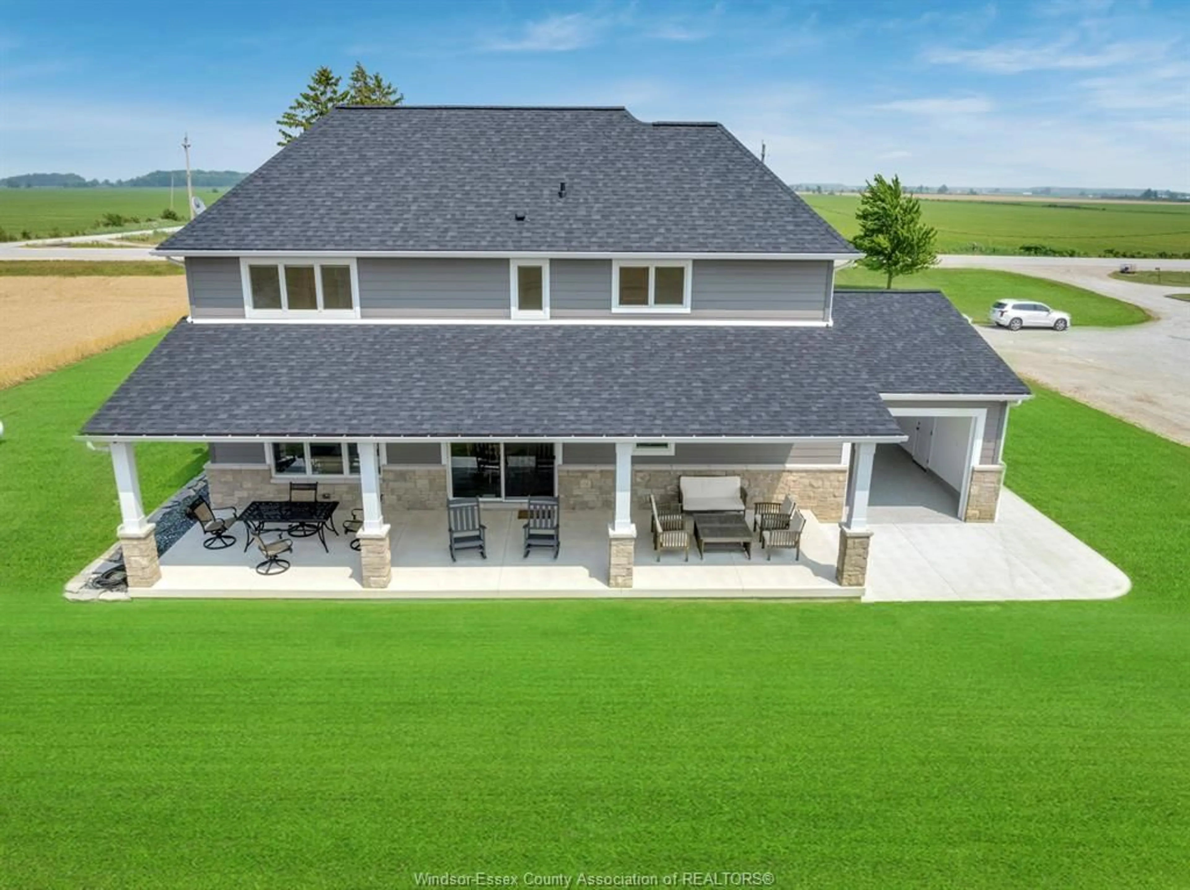 A pic from outside/outdoor area/front of a property/back of a property/a pic from drone, unknown for 7043 & 7045 COUNTY RD 23 (ARNER TOWNLINE), Colchester North Ontario N0R 1B0