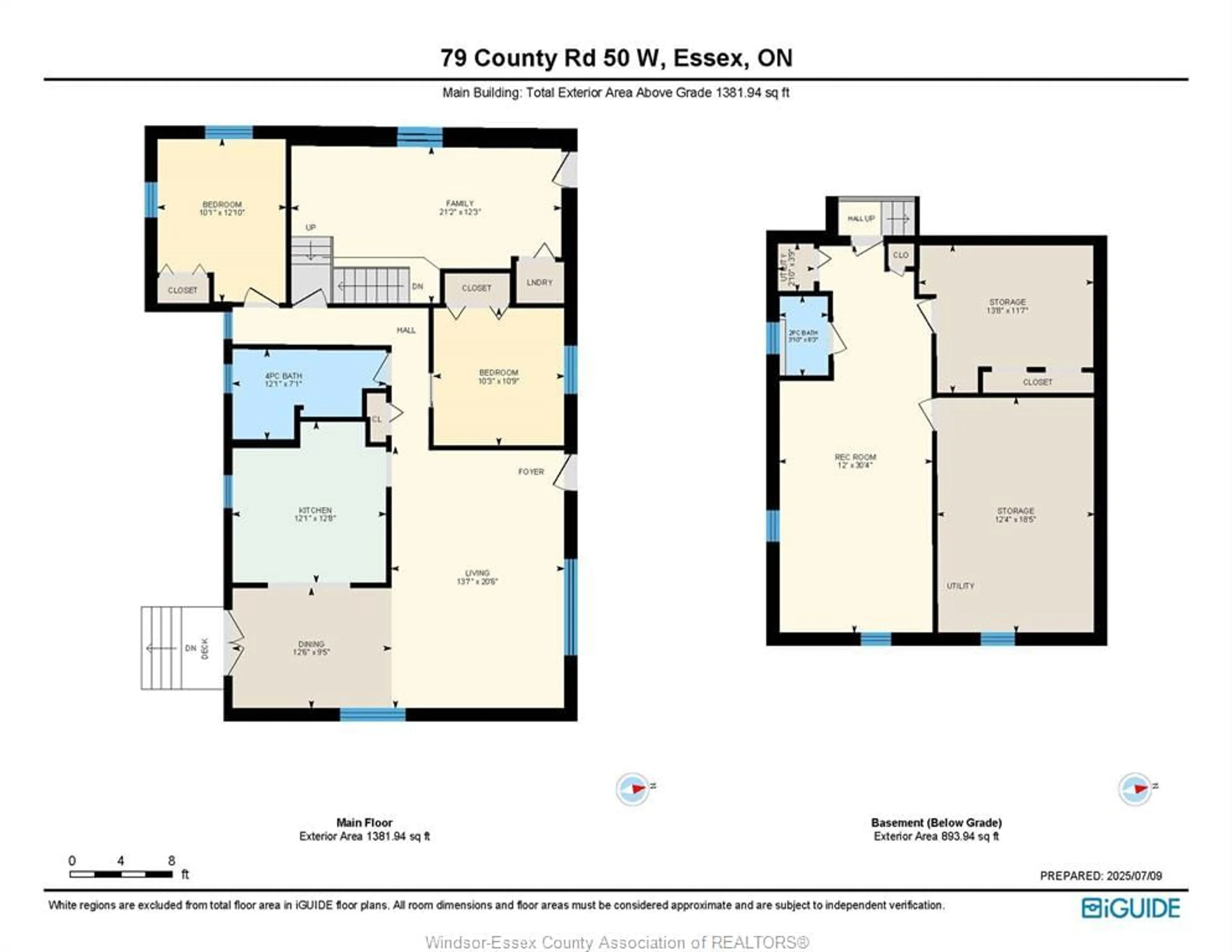 Floor plan for 79 County Road 50, Colchester Ontario N0R 1G0