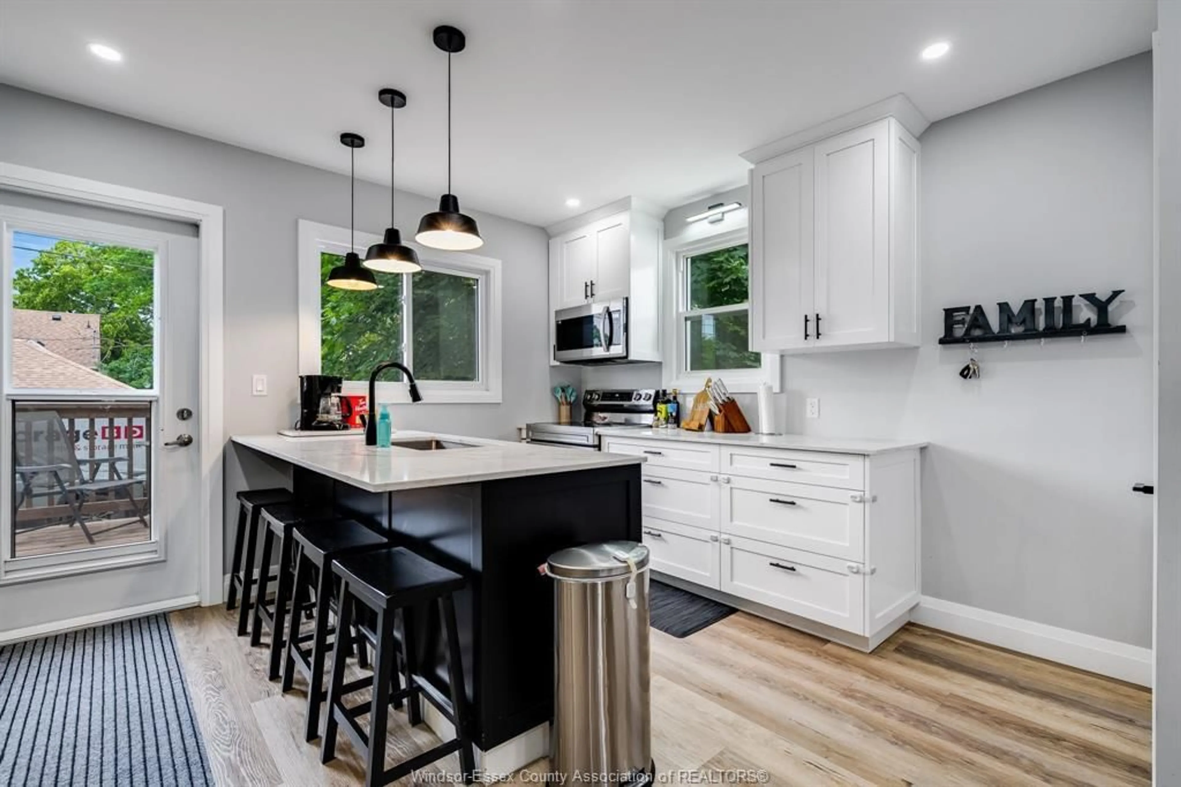 Open concept kitchen, unknown for 1796 Cadillac, Windsor Ontario N8Y 2V8