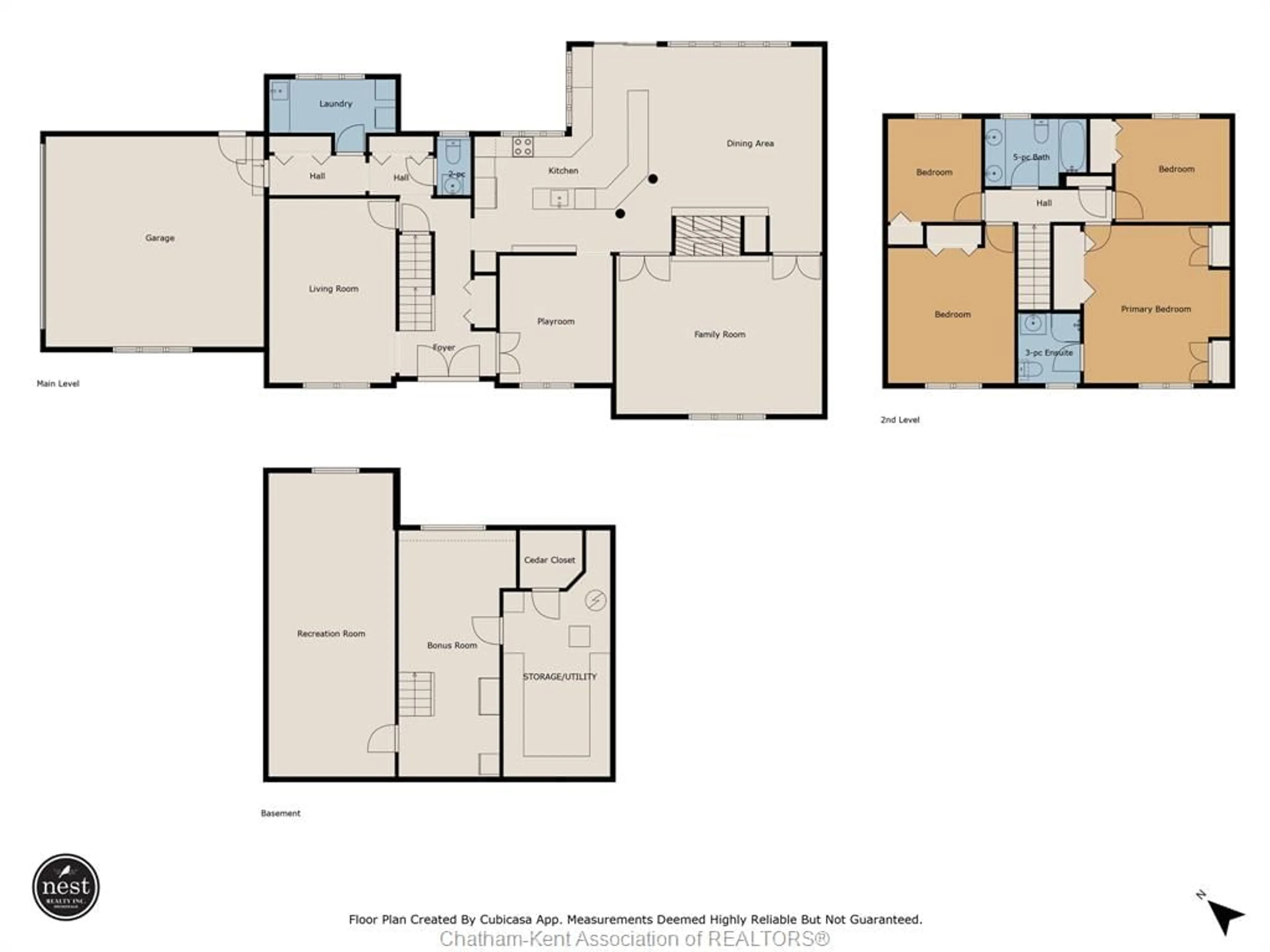 Floor plan for 147 CRYSTAL Dr, Chatham Ontario N7M 3C8