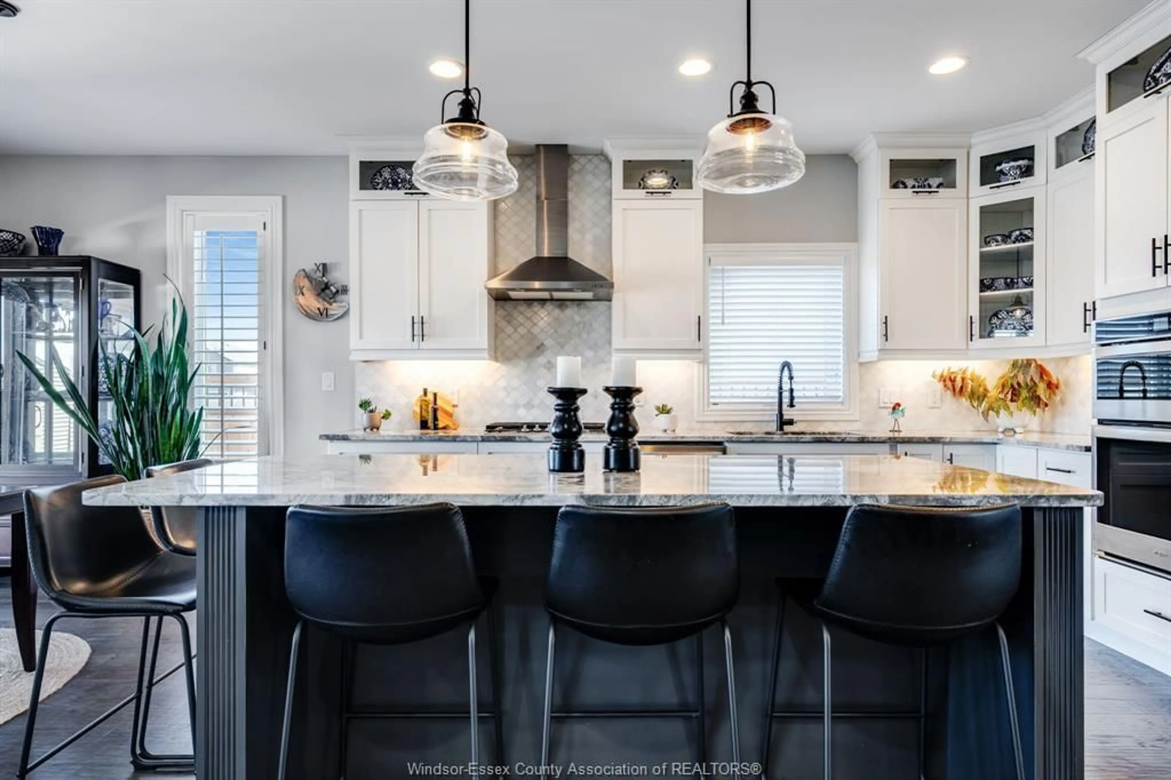 Contemporary kitchen, ceramic/tile floor for 161 Summer St, Lakeshore Ontario N0R 1A0