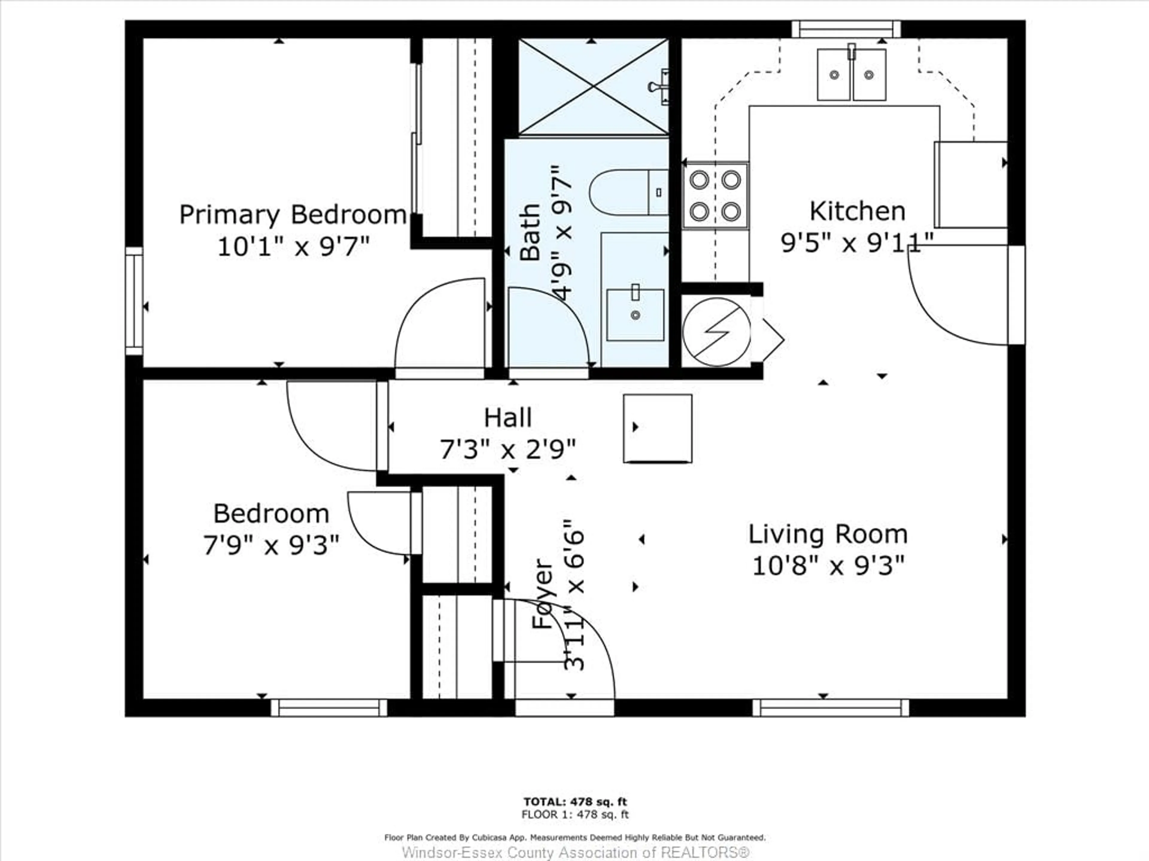 Floor plan for 8650 Malden Rd, LaSalle Ontario N9J 2V7