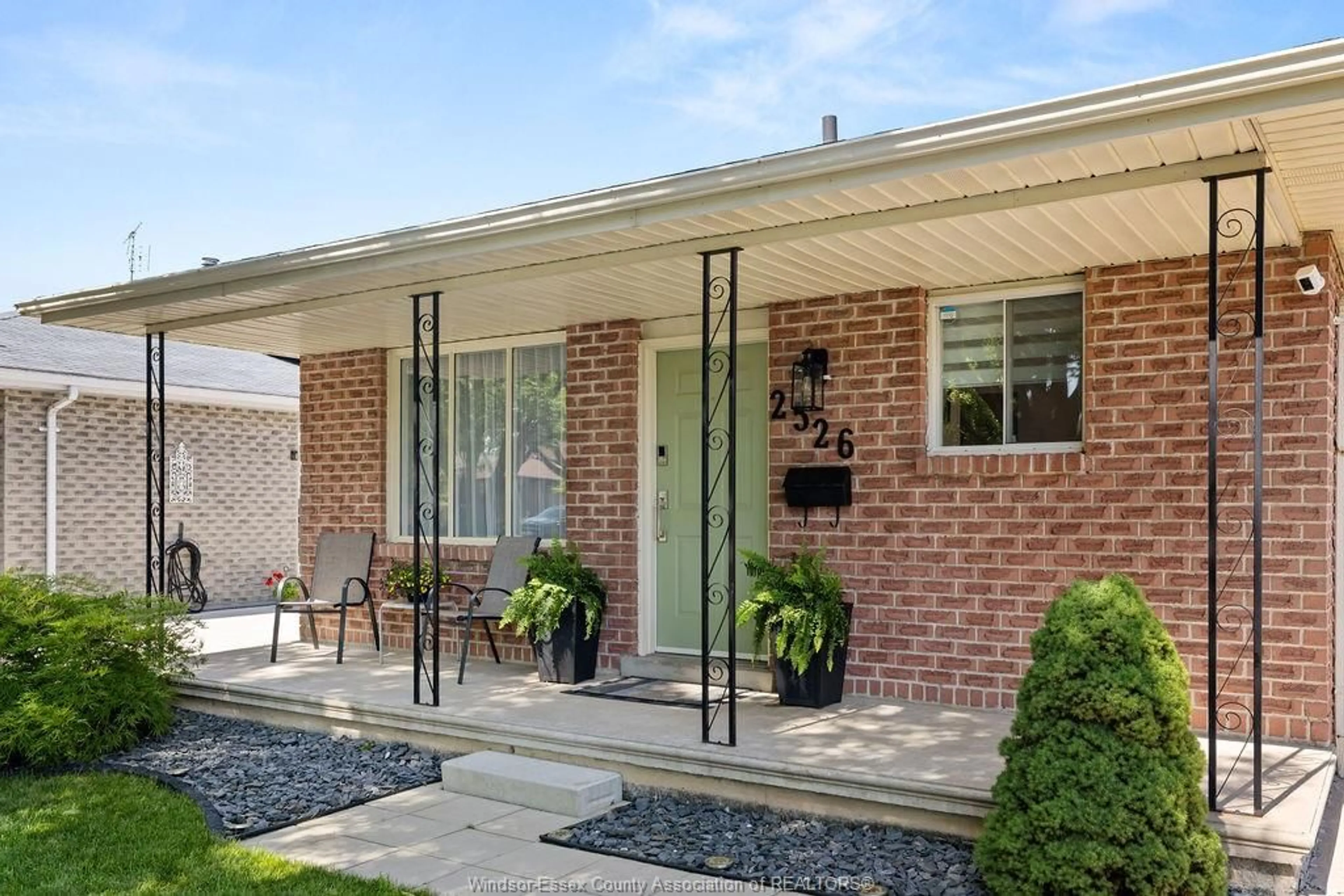 Home with brick exterior material, street for 2526 Ellrose Ave, Windsor Ontario N8W 5E8