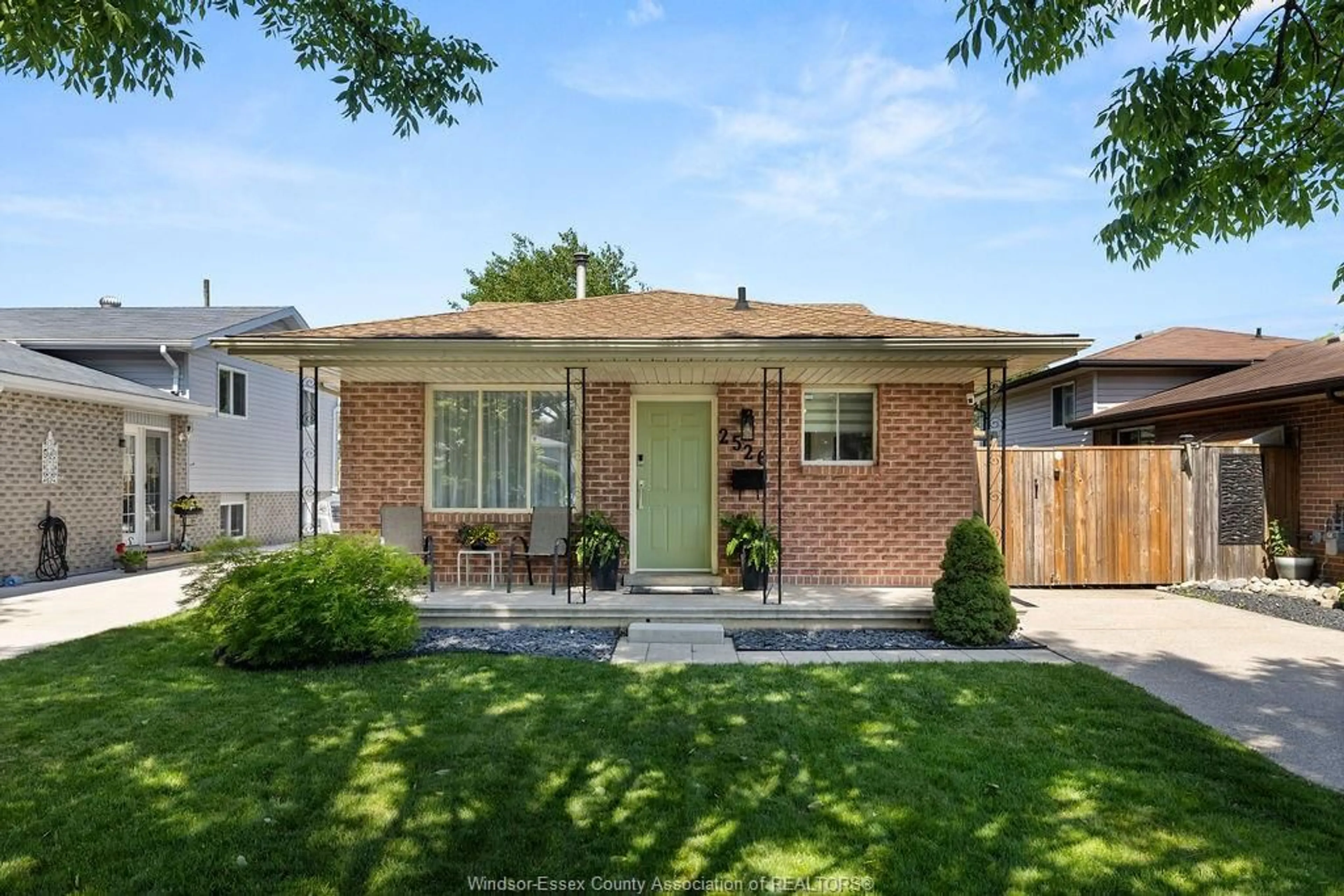 Home with brick exterior material, street for 2526 Ellrose Ave, Windsor Ontario N8W 5E8