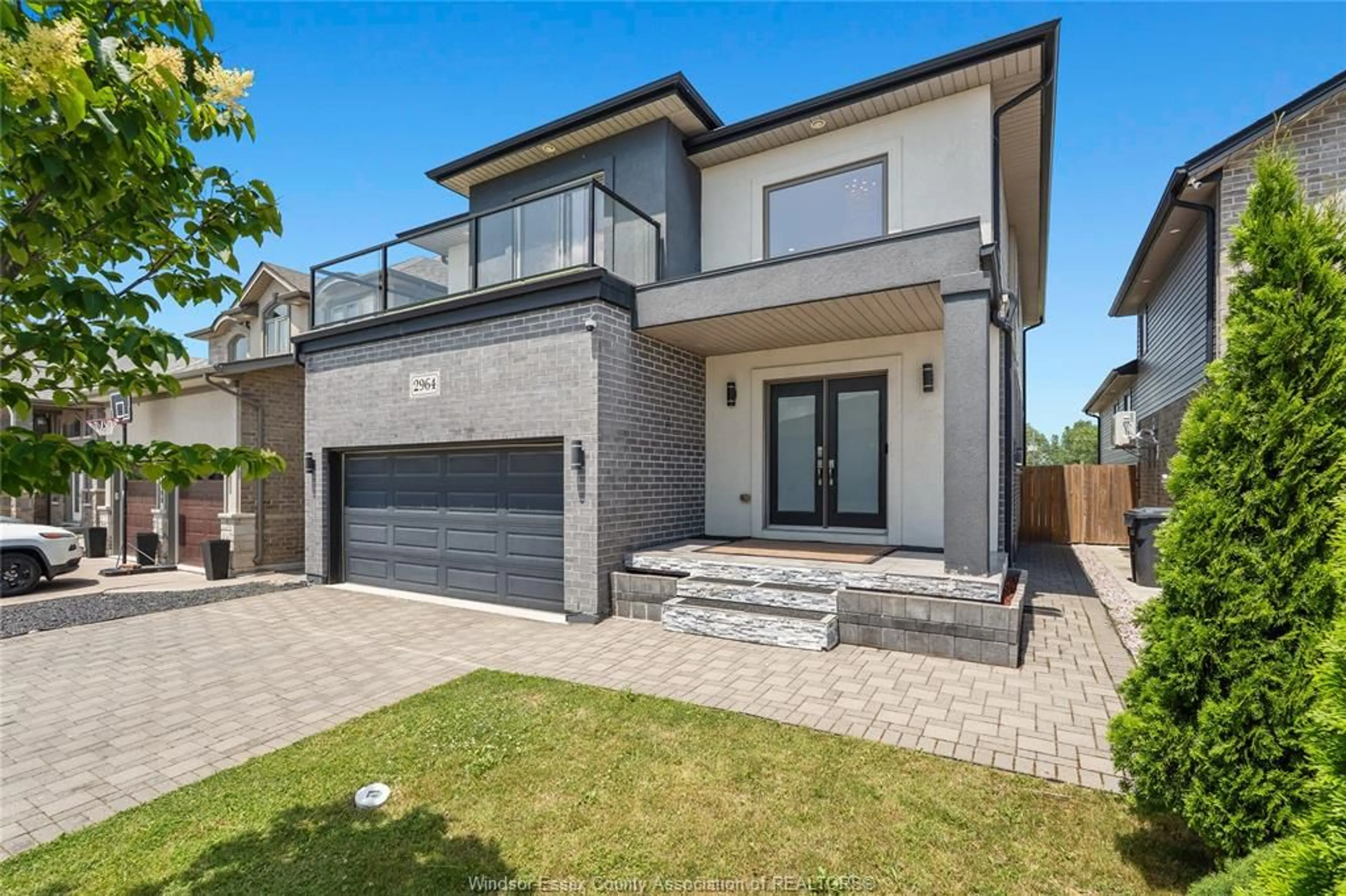 Home with brick exterior material, street for 2964 MCROBBIE Cres, Windsor Ontario N8R 0B1