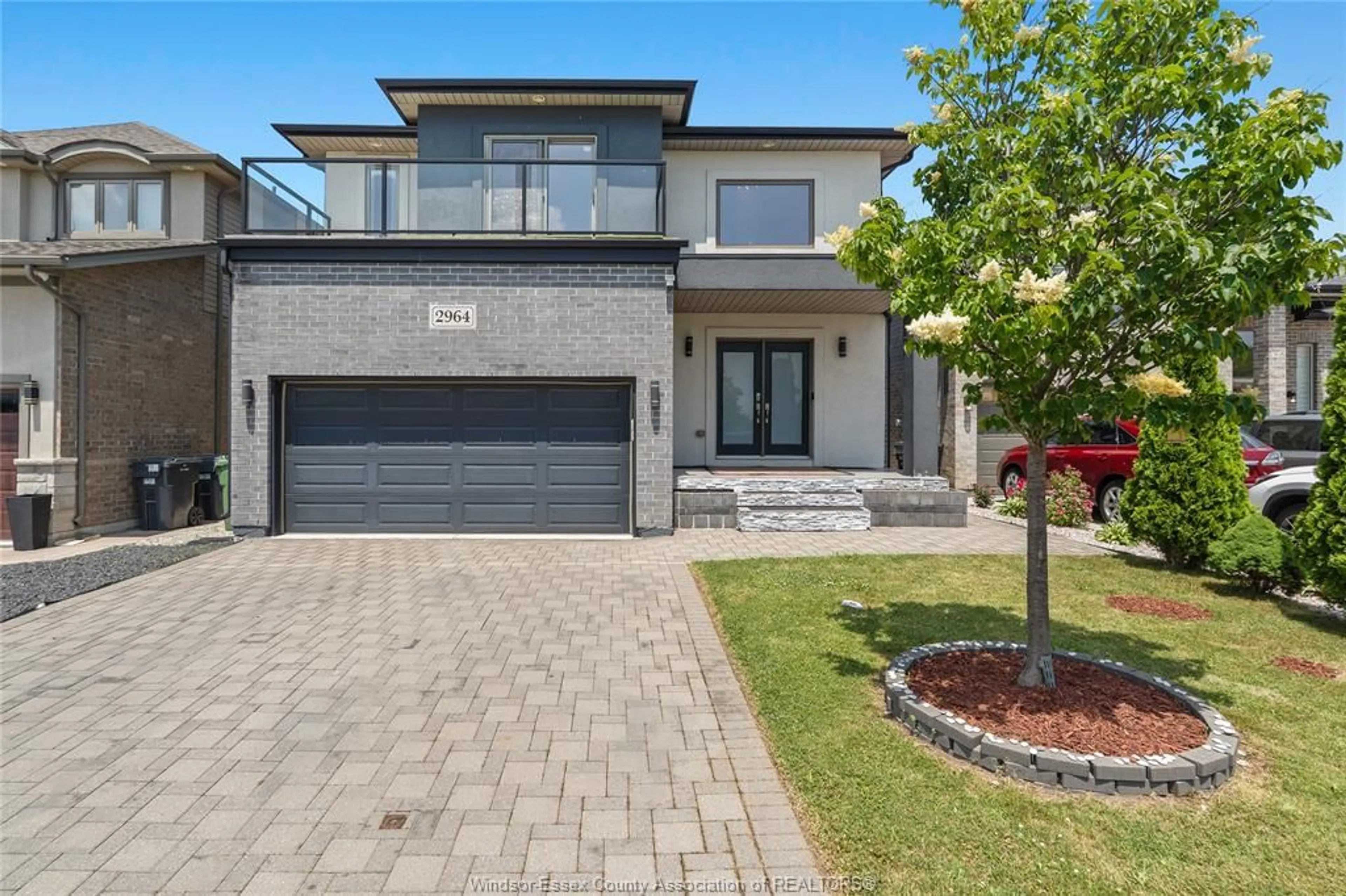 Home with brick exterior material, street for 2964 MCROBBIE Cres, Windsor Ontario N8R 0B1