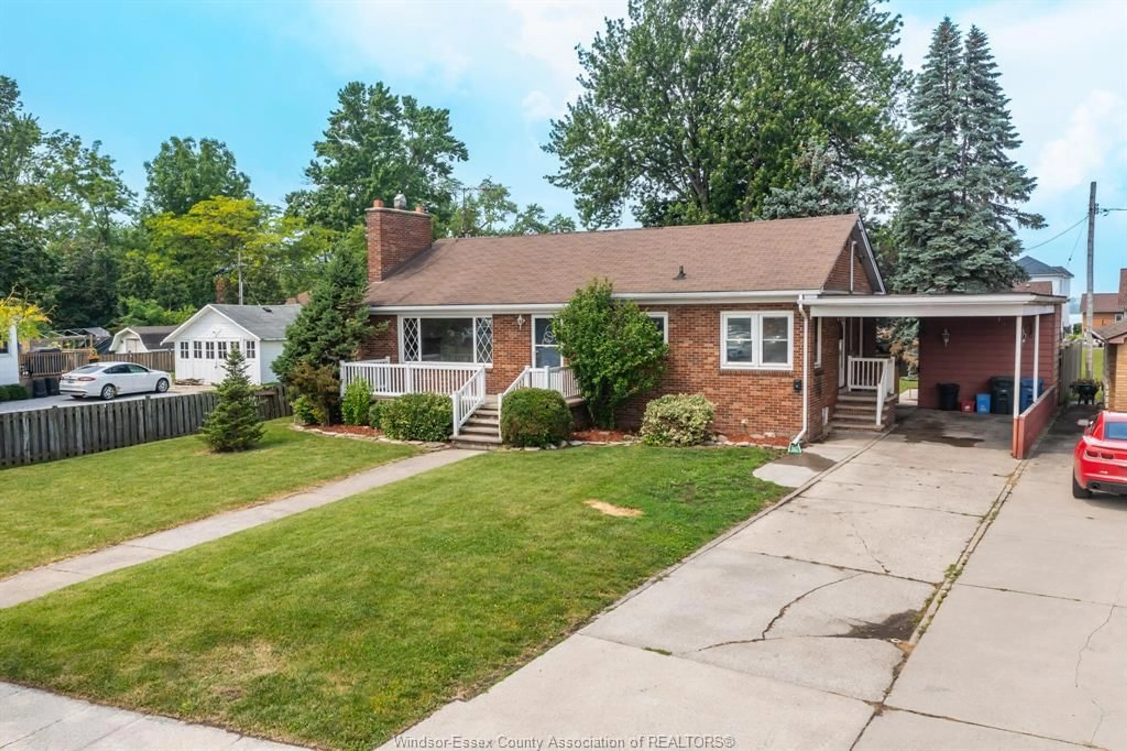 Home with brick exterior material, street for 36 SANDWICH St, Amherstburg Ontario N9V 2T7