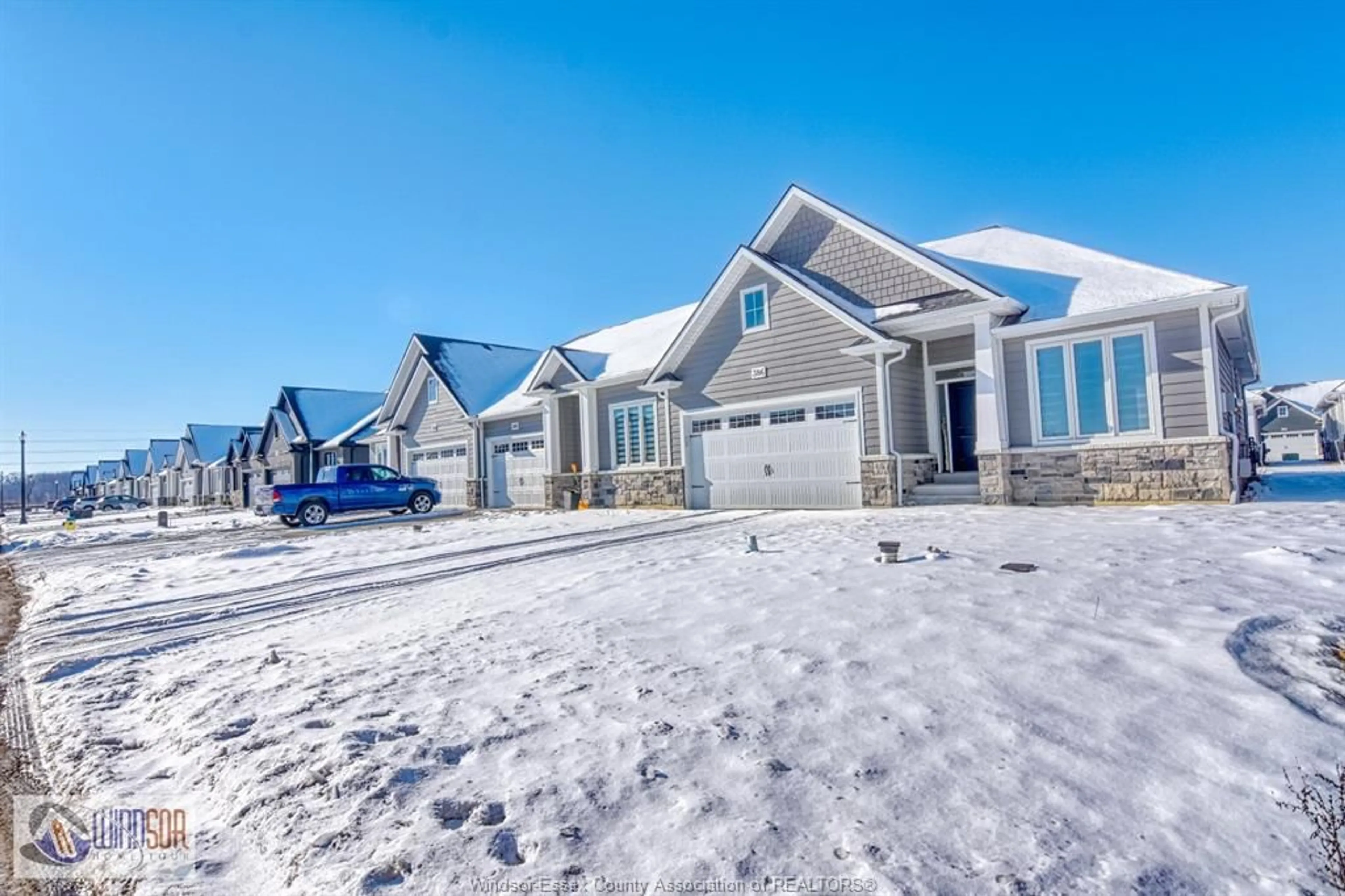 Home with vinyl exterior material, street for 386 MATESE, Lakeshore Ontario N0R 1A0