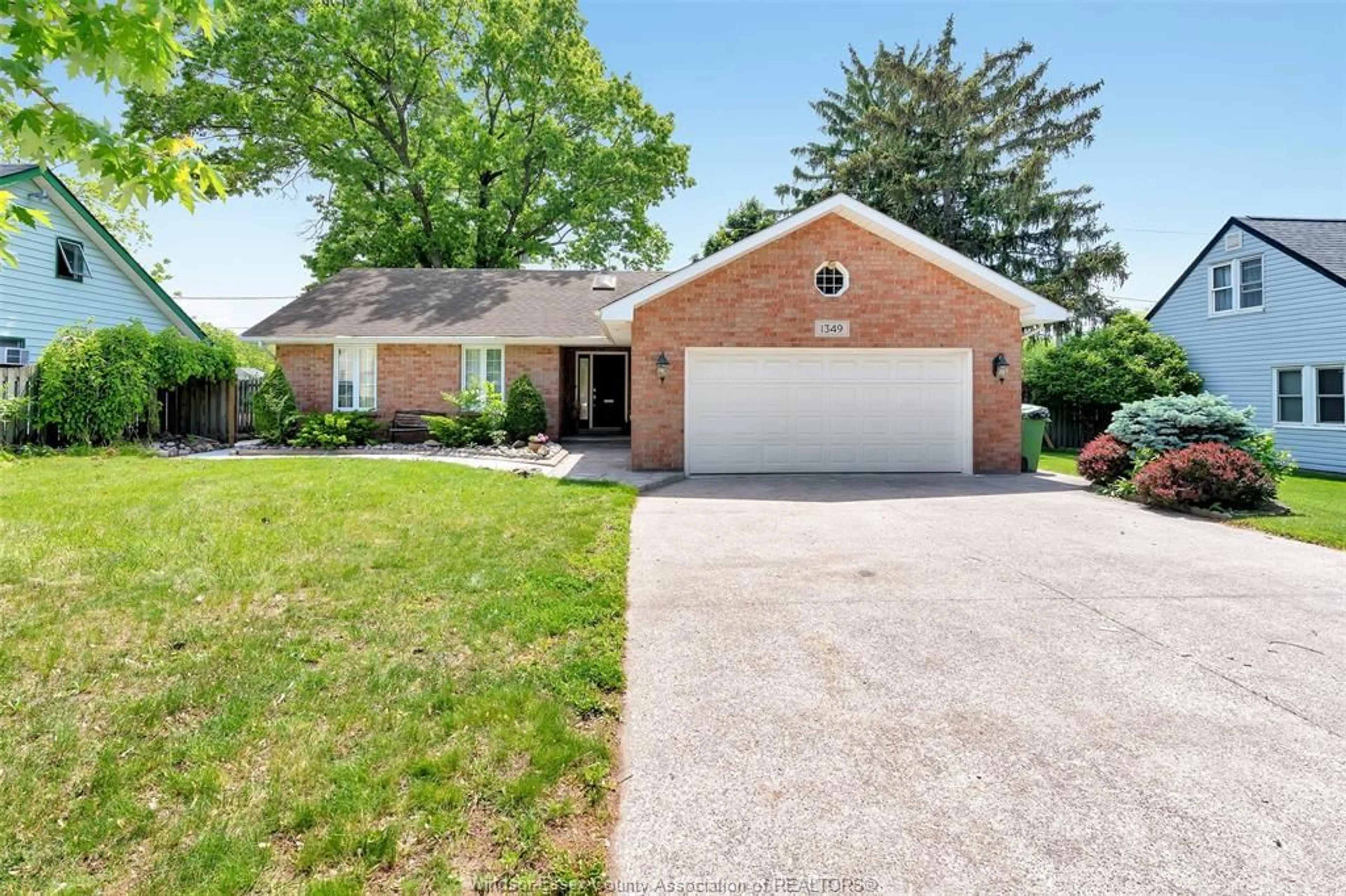 Home with brick exterior material, street for 1349 CHAPPELL Ave, Windsor Ontario N9C 3E1