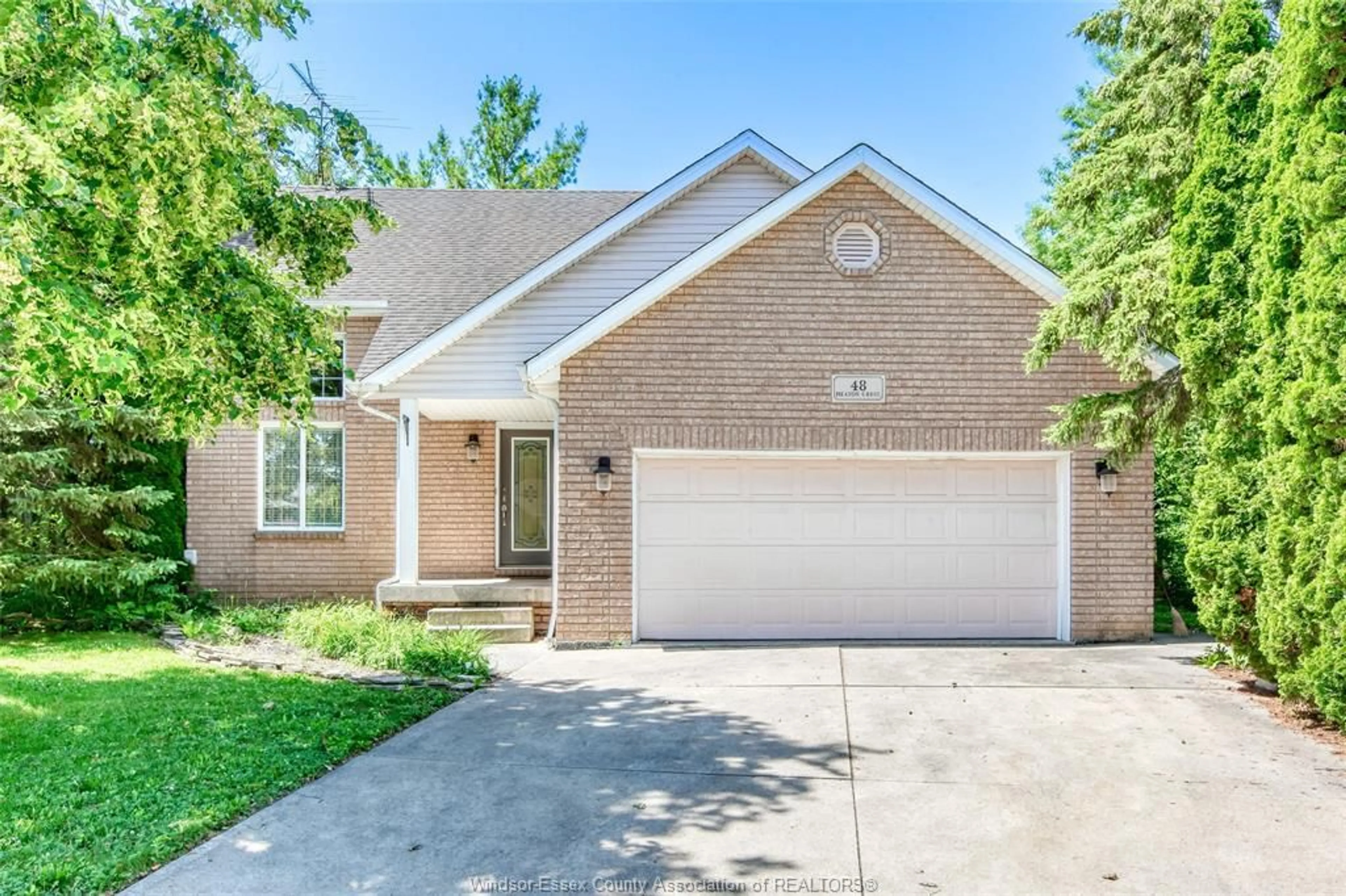 Home with brick exterior material, street for 48 HEATON, Amherstburg Ontario N9V 3V7