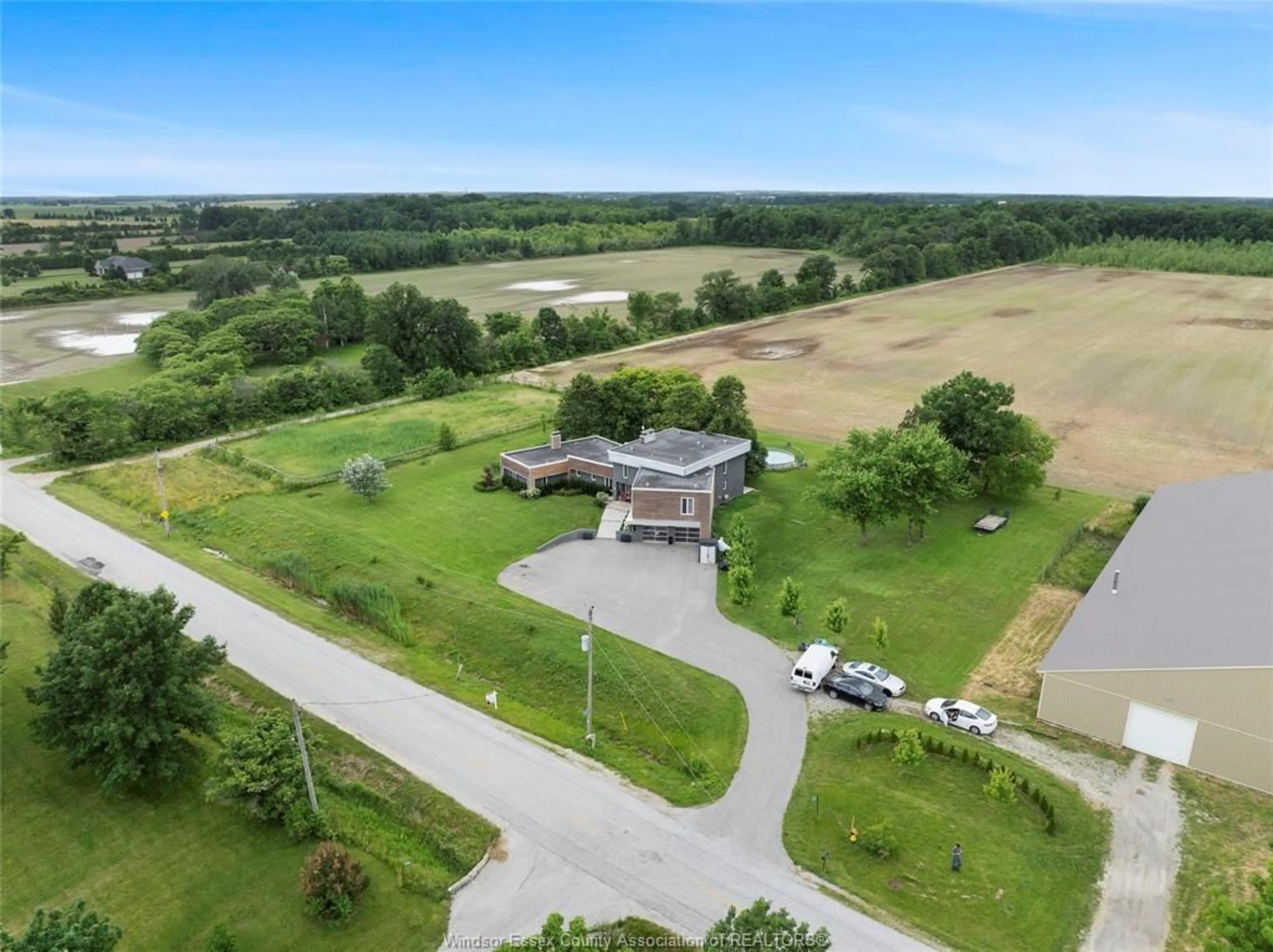 A pic from outside/outdoor area/front of a property/back of a property/a pic from drone, unknown for 6675 CONCESSION 10, Maidstone Ontario N0R 1K0