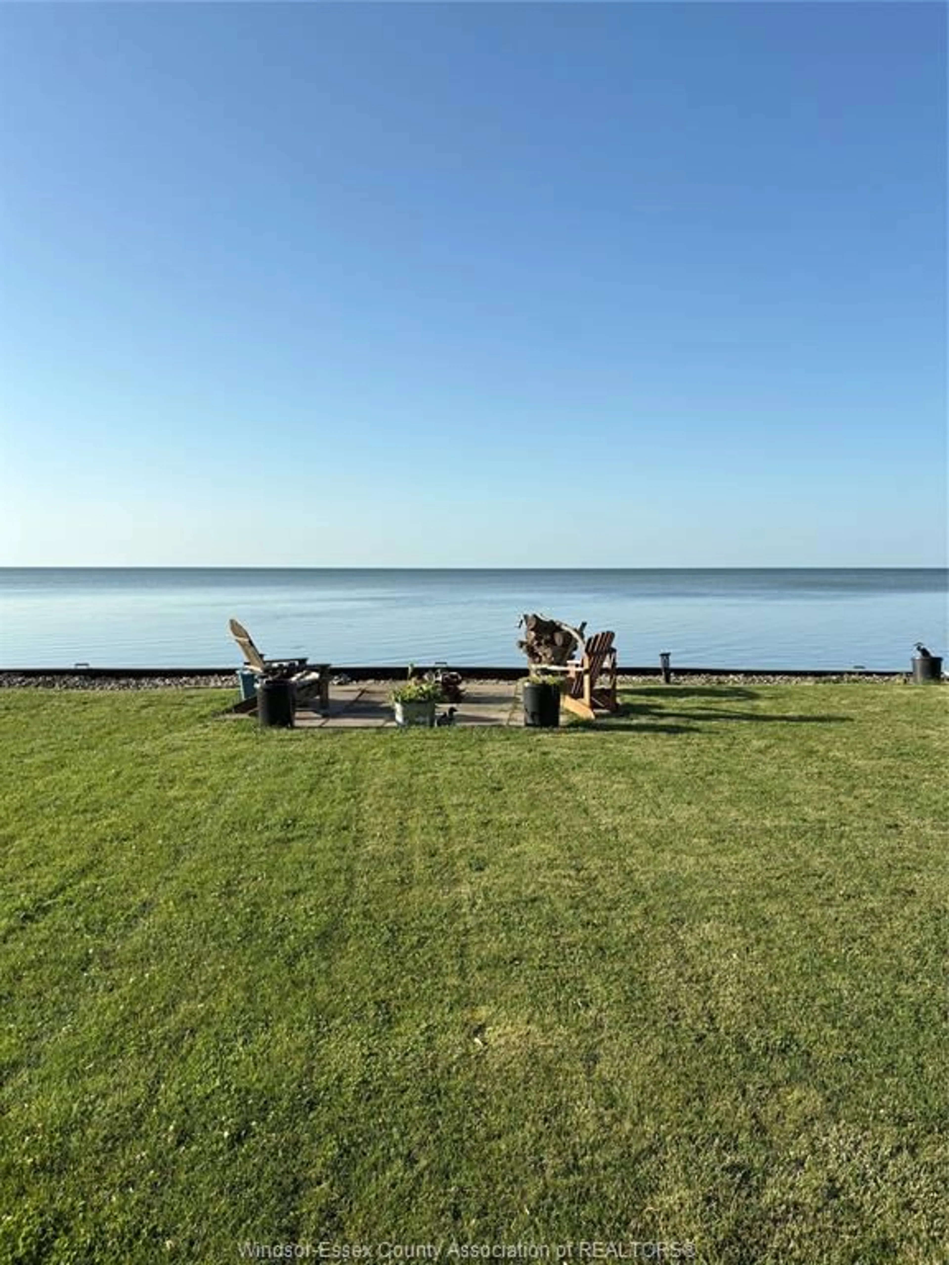 A pic from outside/outdoor area/front of a property/back of a property/a pic from drone, water/lake/river/ocean view for 7654 ST CLAIR Rd, Lakeshore Ontario N0R 1N0