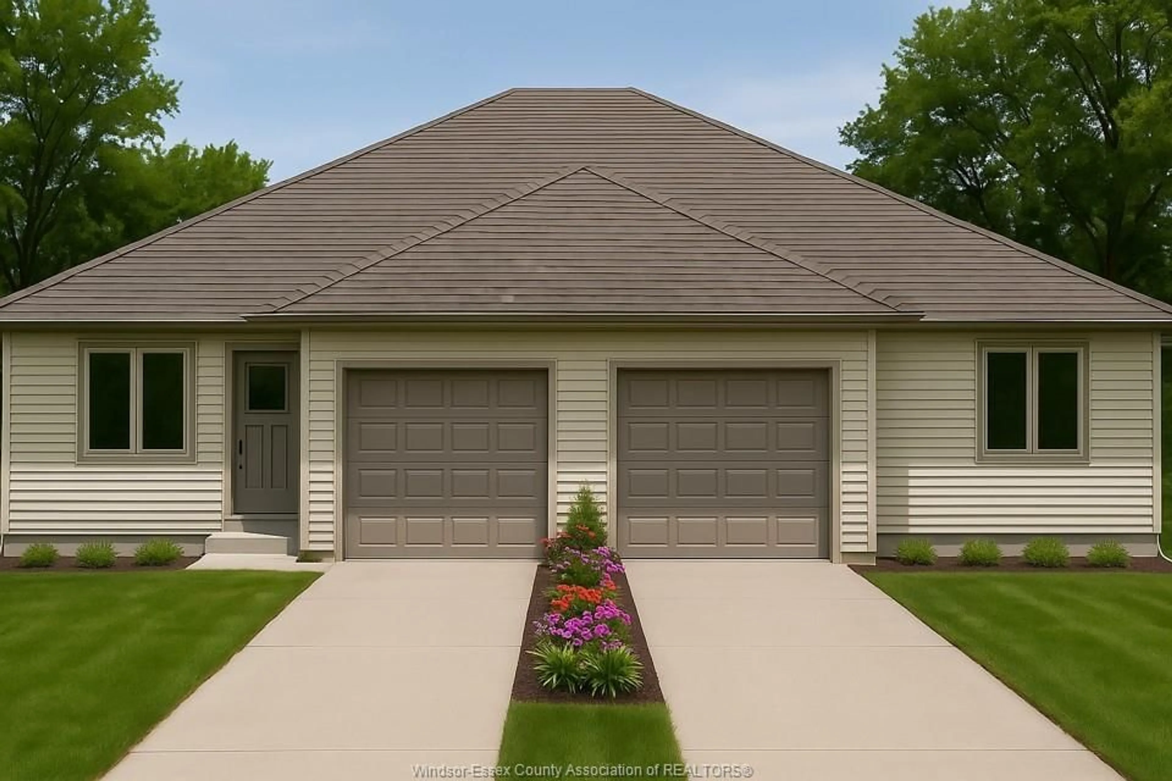 Home with vinyl exterior material, street for LOT 7 (B) SARKIS St, Kingsville Ontario N9Y 1J9