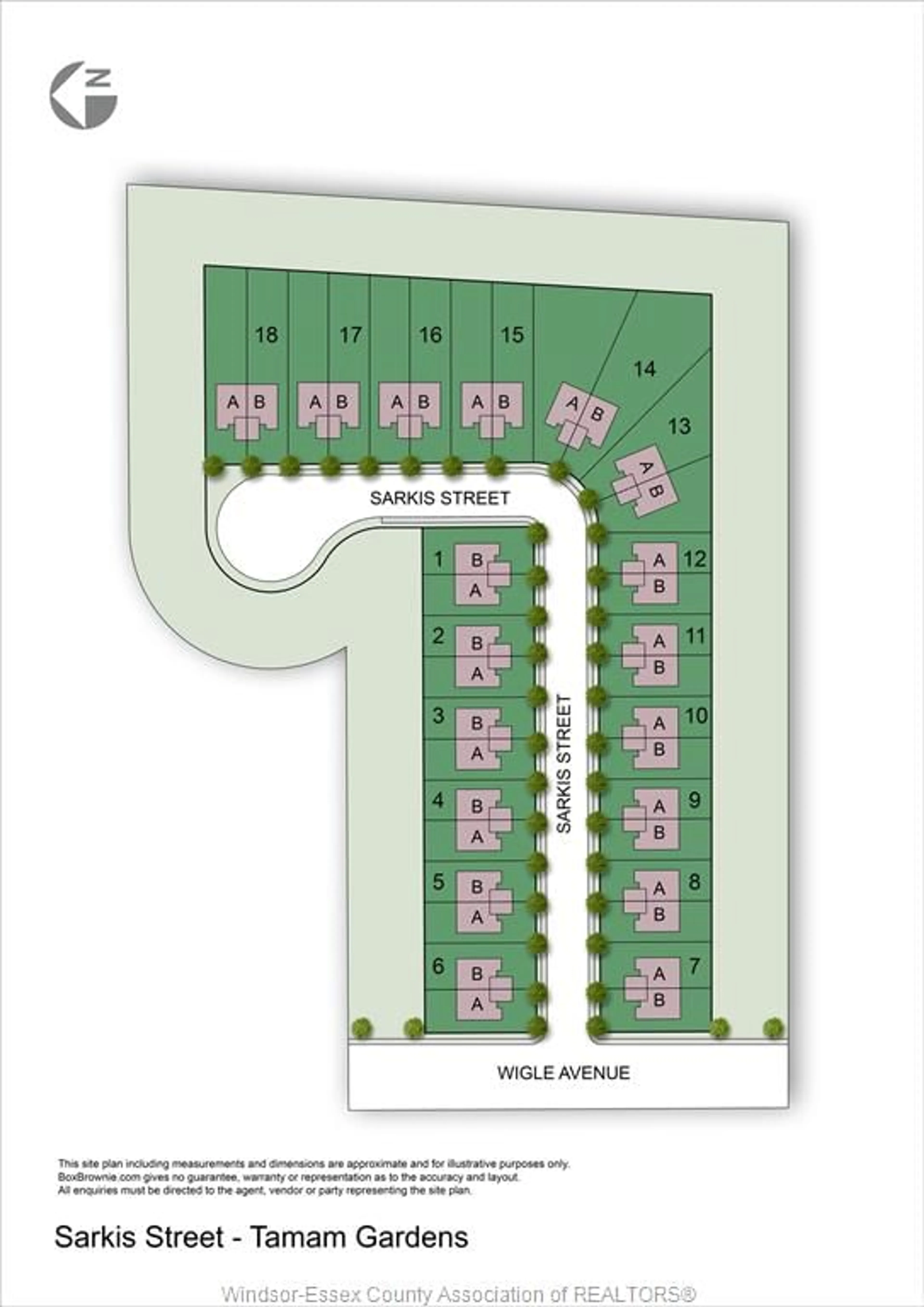 Floor plan for LOT 9 (A) SARKIS St, Kingsville Ontario N9Y 1J9
