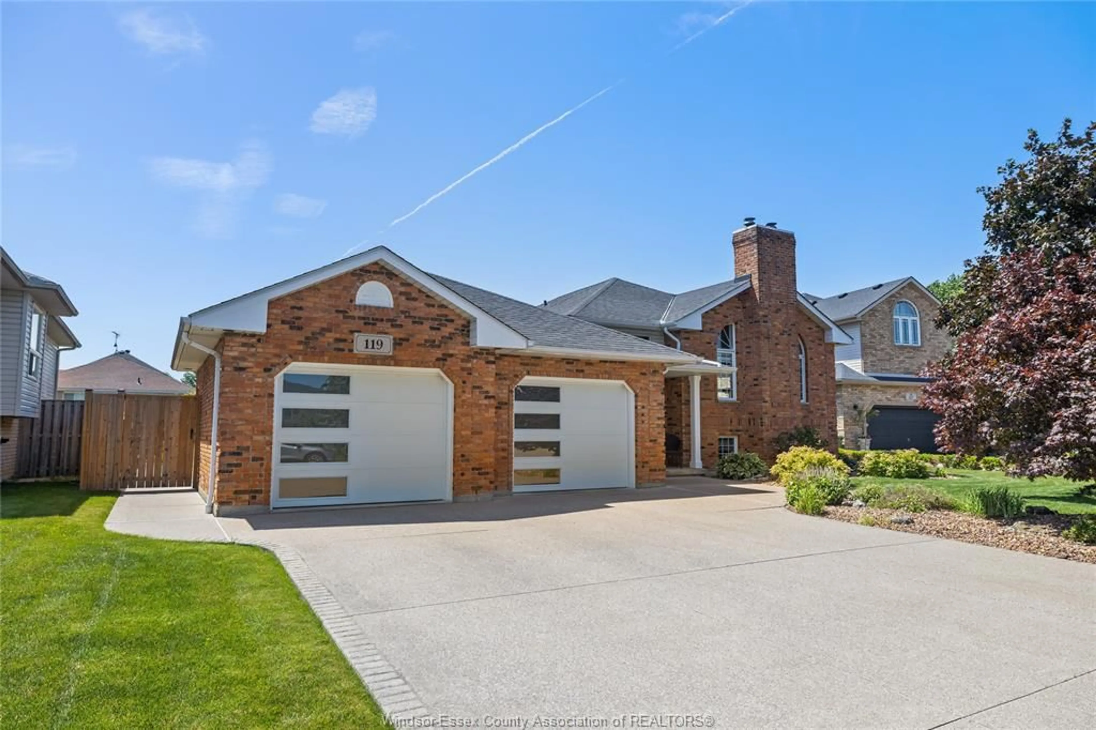 Home with brick exterior material, street for 119 Remo Cres, Lakeshore Ontario N8L 0Z3