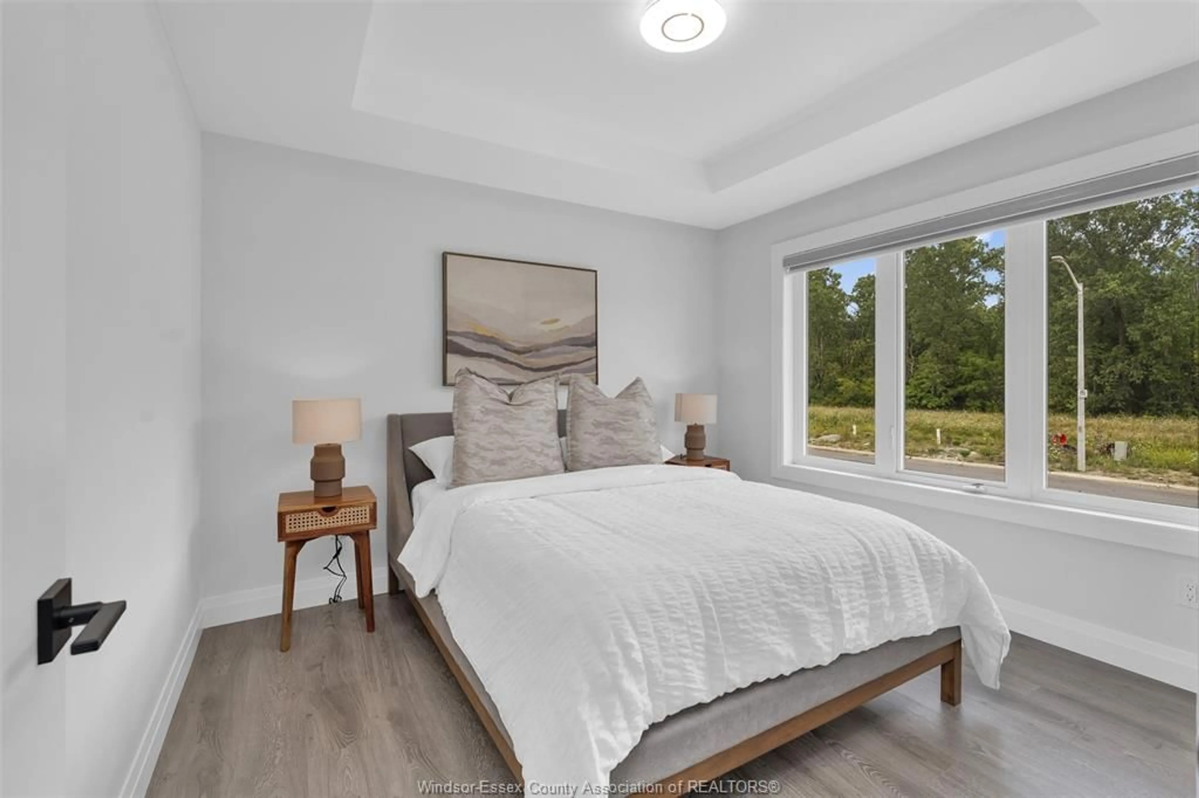 Bedroom with bed, unknown for 1869 Northway Ave #A & B, Windsor Ontario N9B 0C5