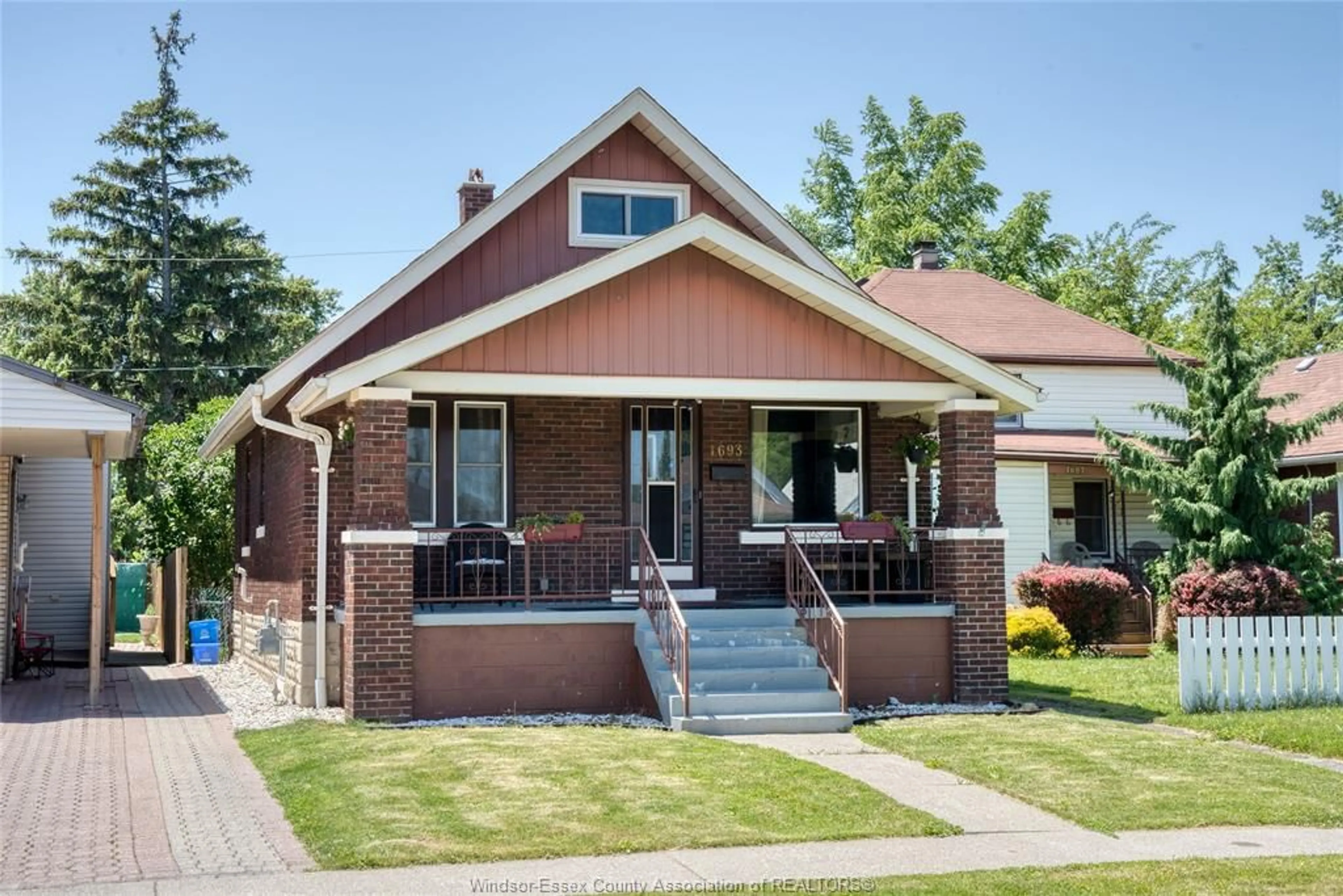 Home with brick exterior material, street for 1693 ELSMERE STREET, Windsor Ontario N8X 4H5