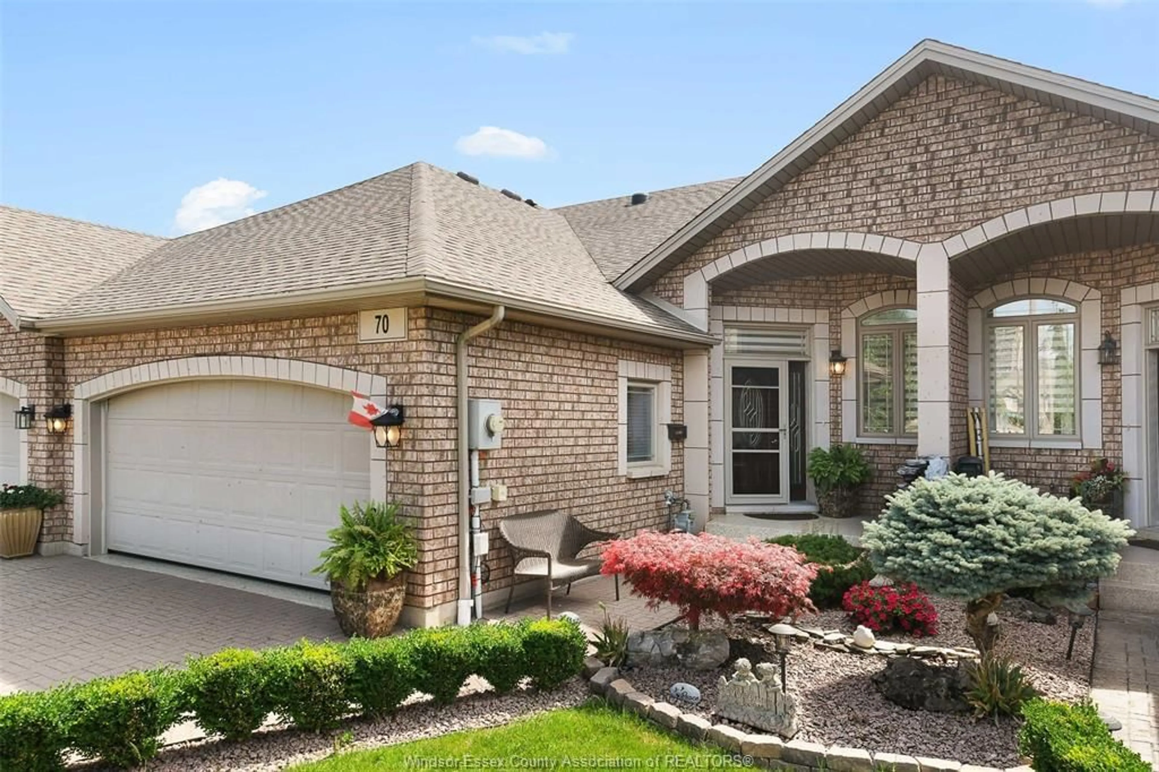Home with brick exterior material, street for 70 CAROLINA WOODS, Leamington Ontario N8H 5N3