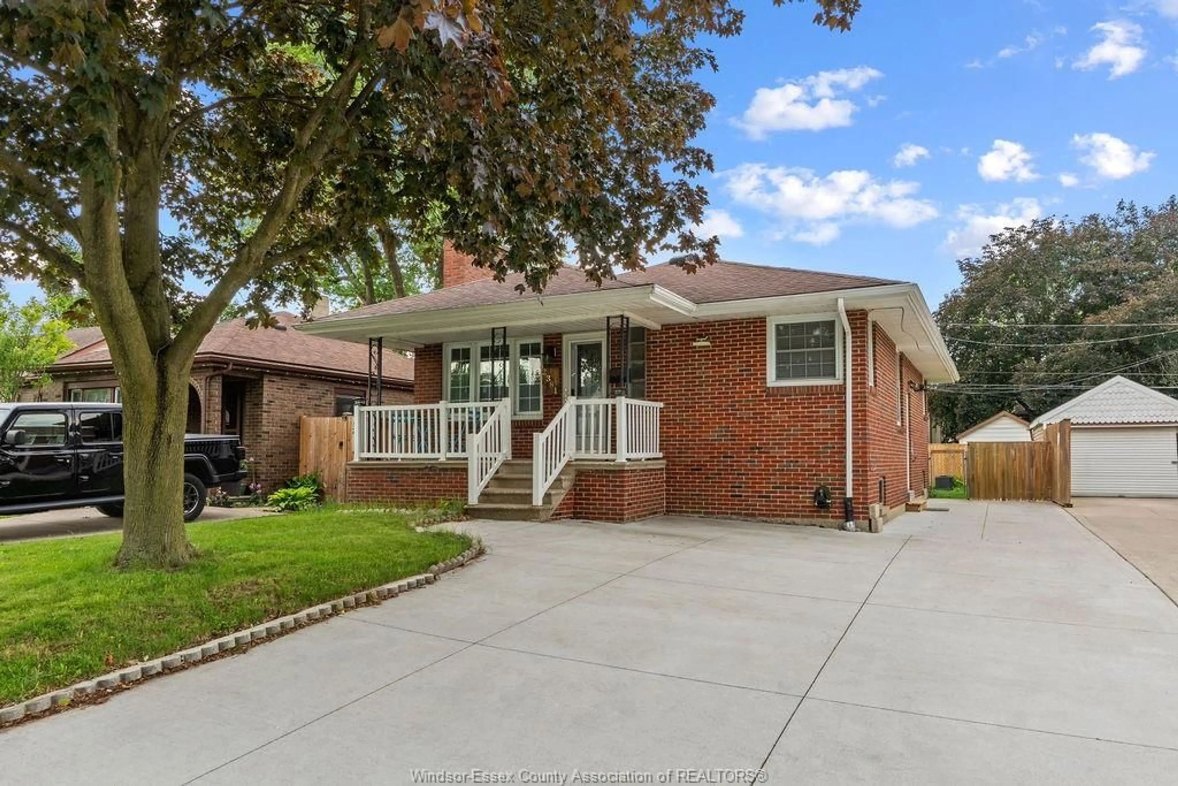 Home with brick exterior material, street for 2381 BERNARD Rd, Windsor Ontario N8W 4R7