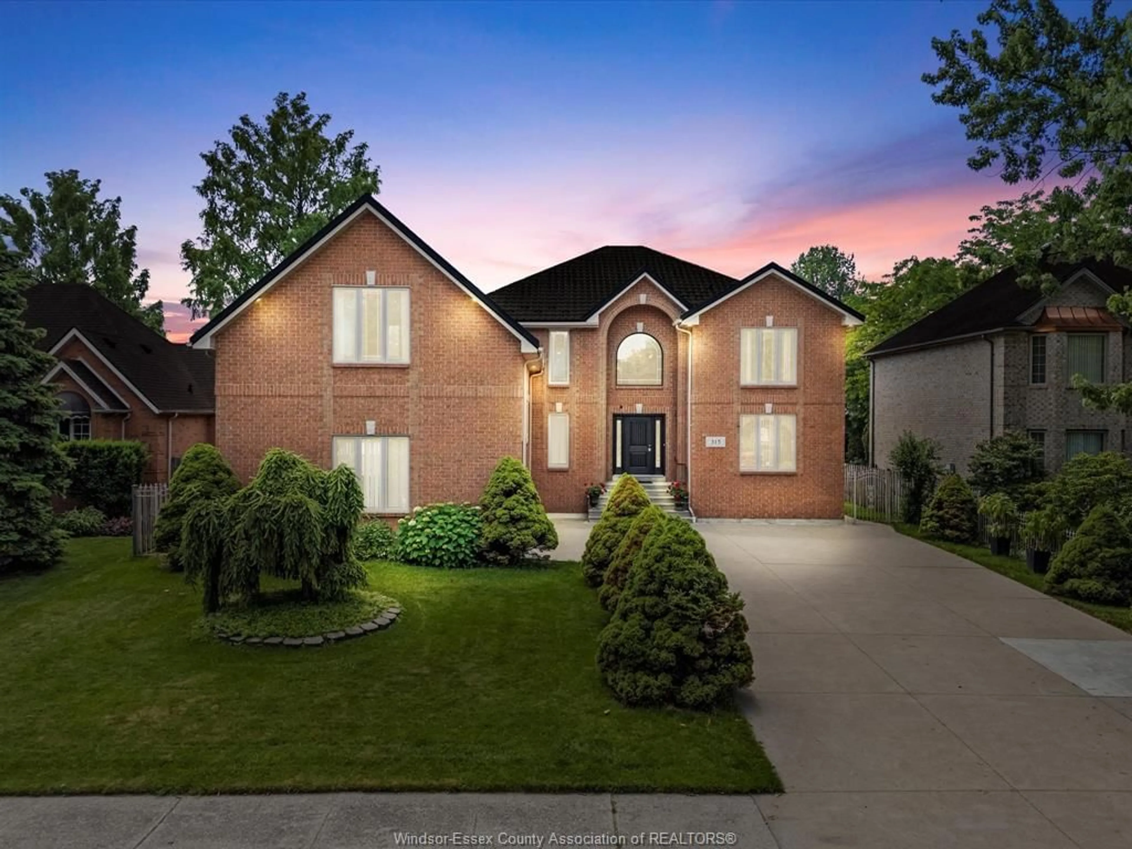 Home with brick exterior material, street for 315 MAJESTIC DRIVE, Lakeshore Ontario N8N 4K9