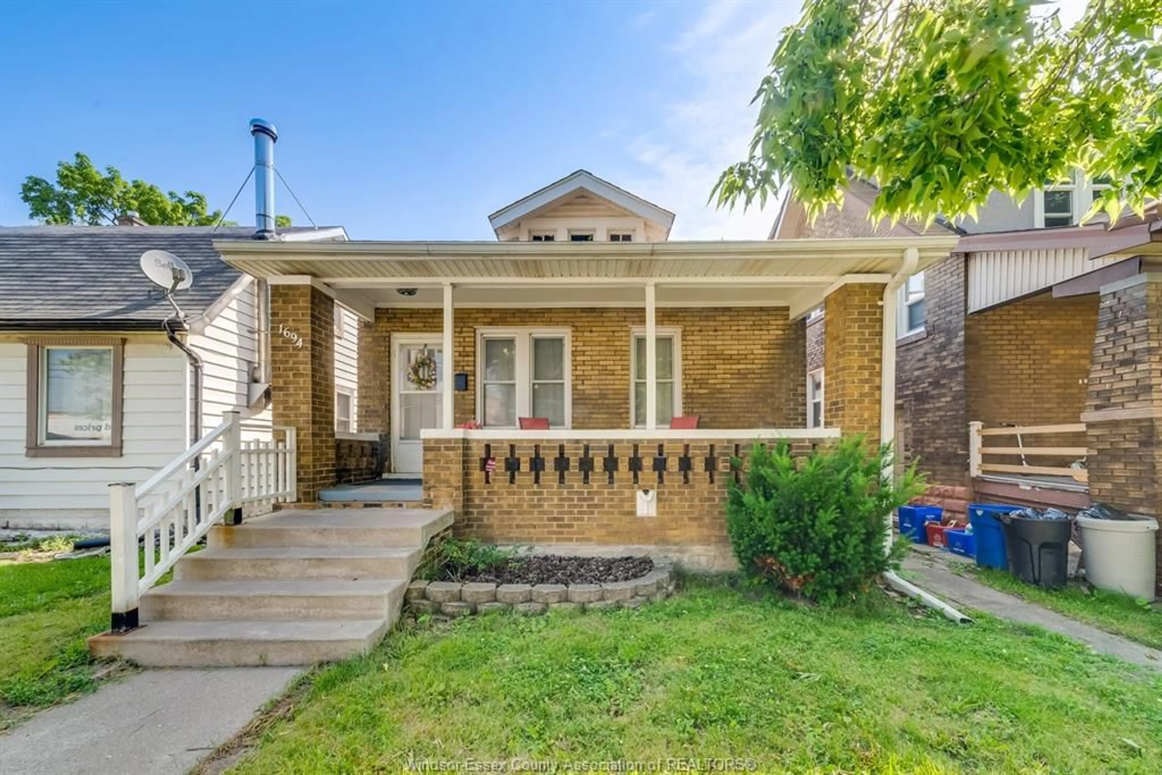 Home with brick exterior material, street for 1694 MERCER, Windsor Ontario N8X 3P7